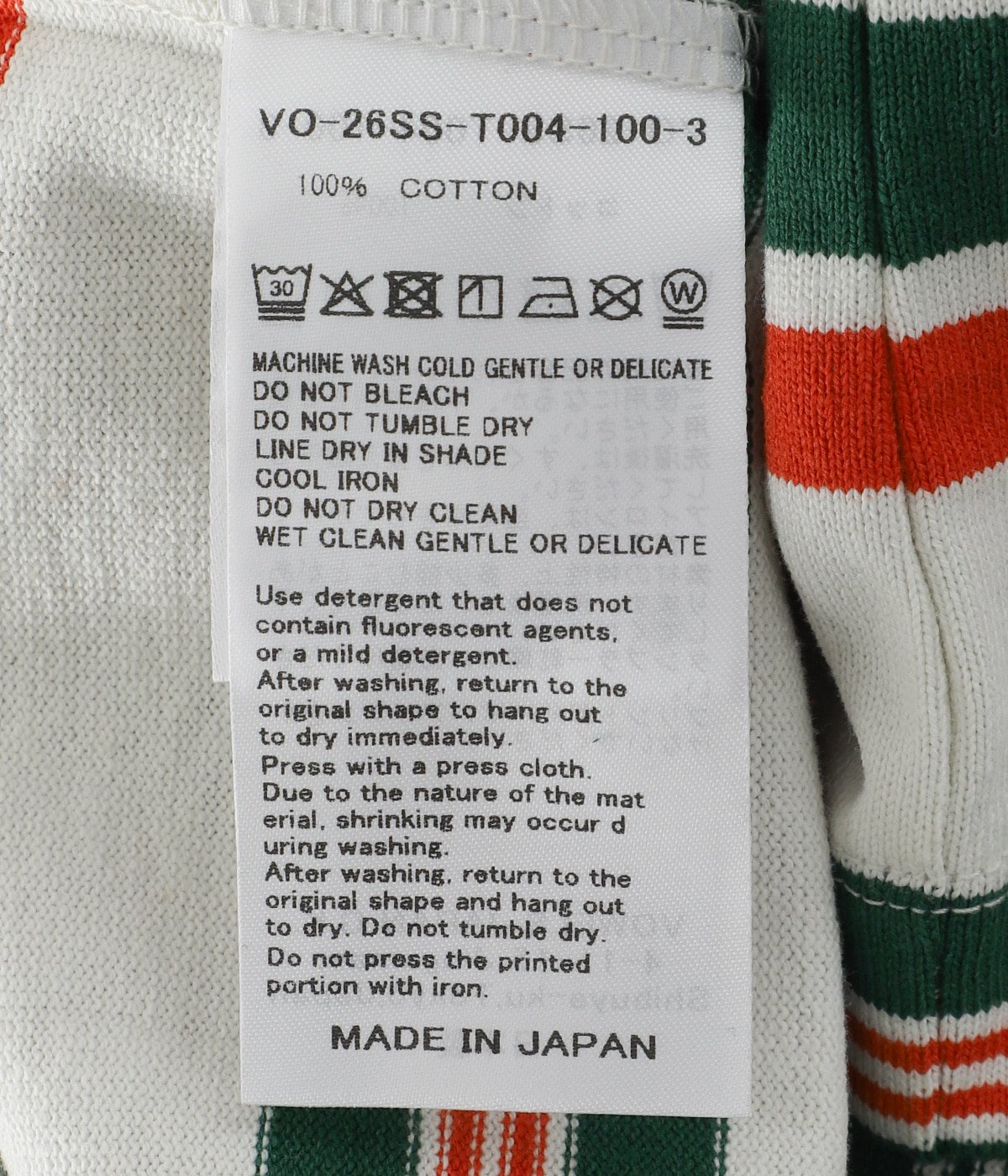 S/S STRIPE TEE | VOWELS(バウルズ) / トップス カットソー半袖・T
