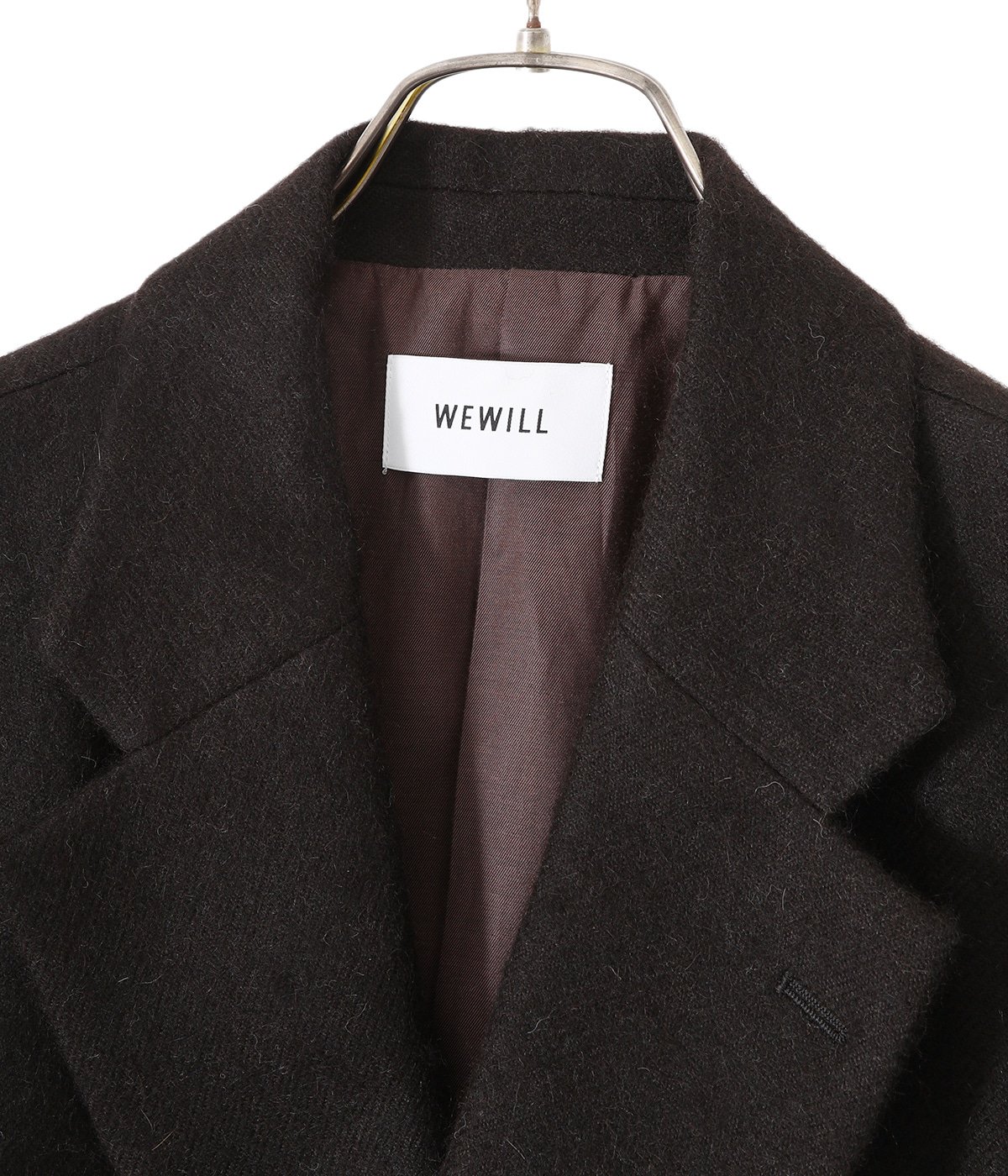 DOUBLE BREASTED CHESTERFIELD COAT | WEWILL(ウィーウィル