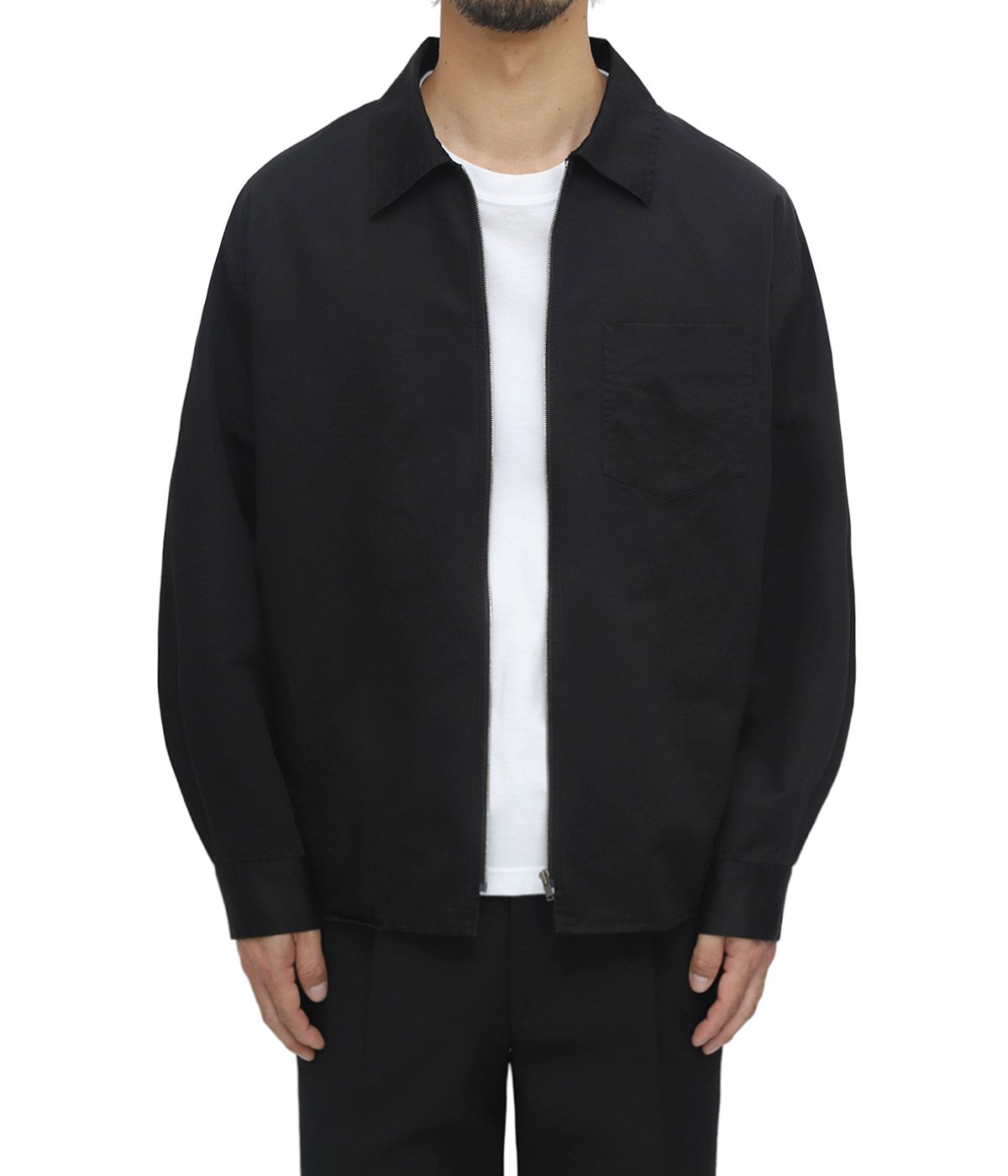 LS ZIP SHIRT | WEWILL(ウィーウィル) / トップス 長袖シャツ (メンズ ...