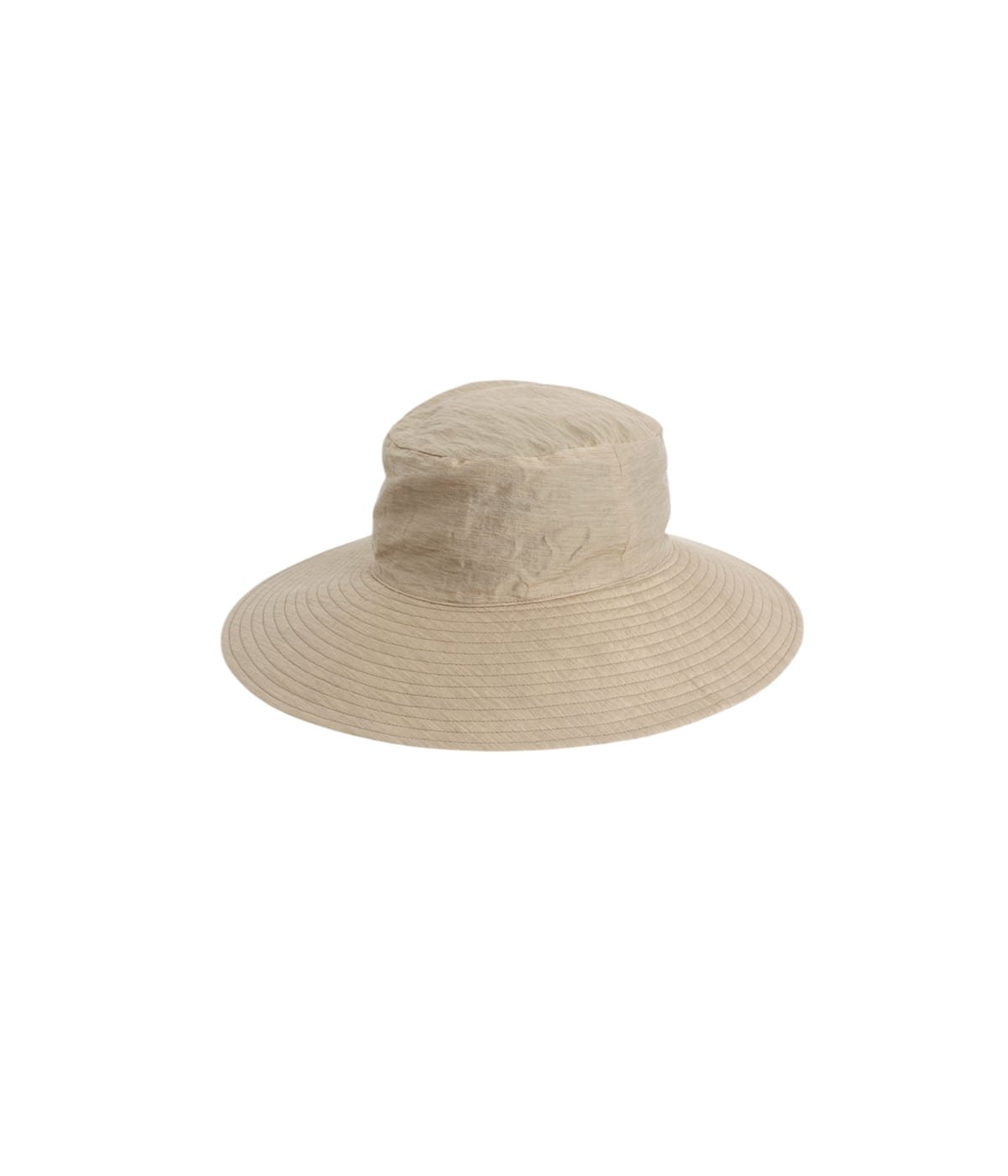 レディース】LINEN RAYON WIDE BRIM BUCKET HAT | KIJIMA