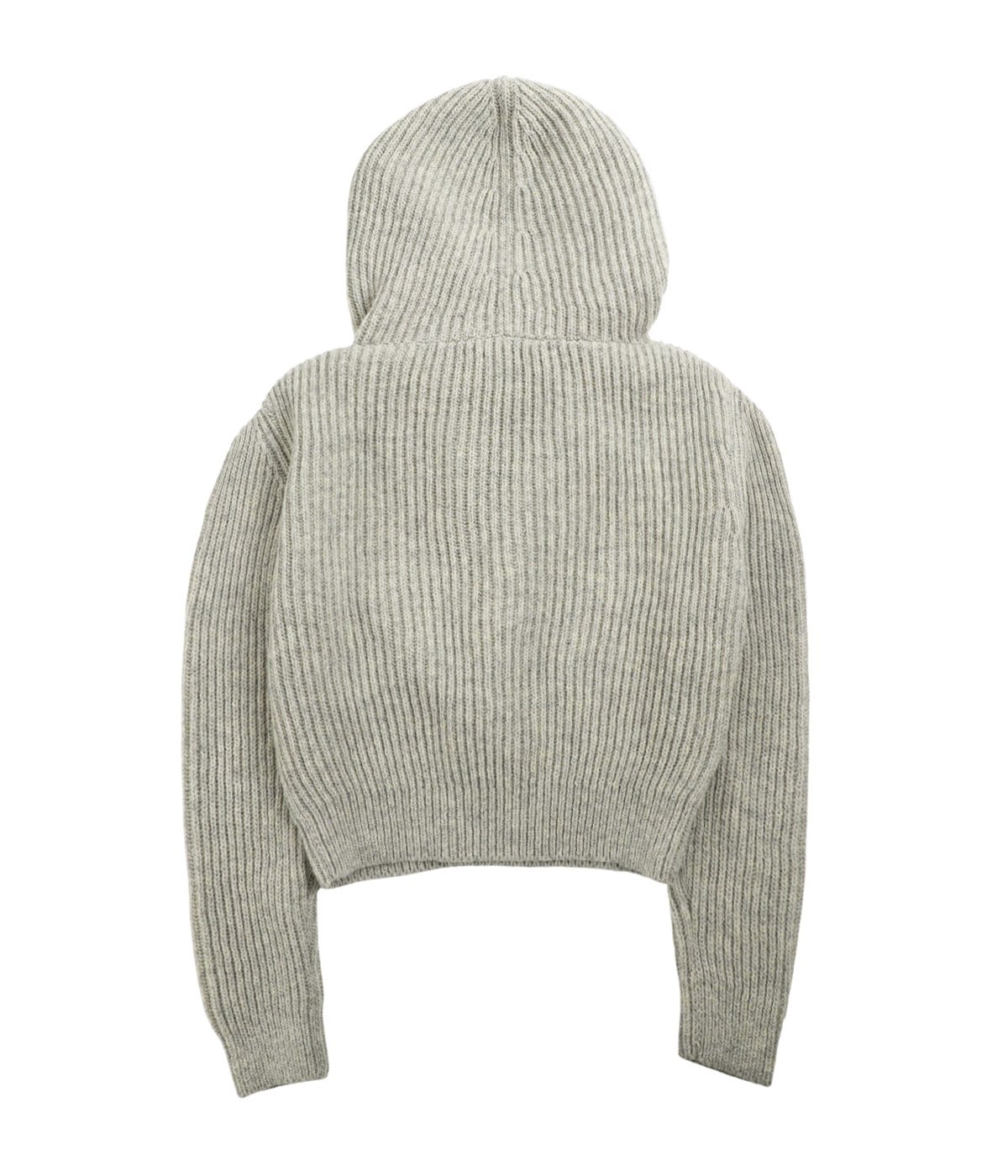 レディース】SHETLAND RIB STITCH HOODED CARDIGAN | FUMIKA_UCHIDA