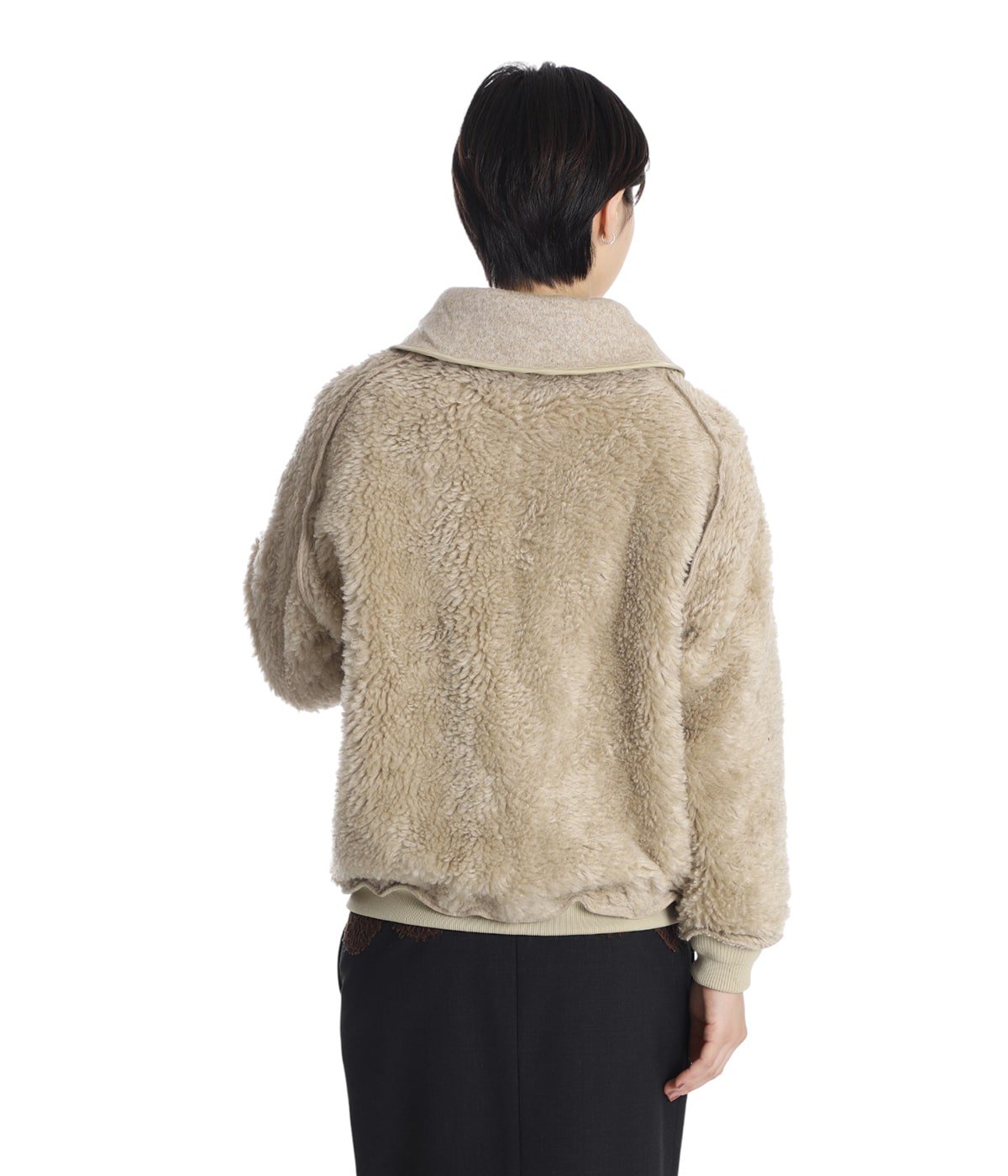 レディース】CORD REVERSIBLE BLOUSON_removal boa liner