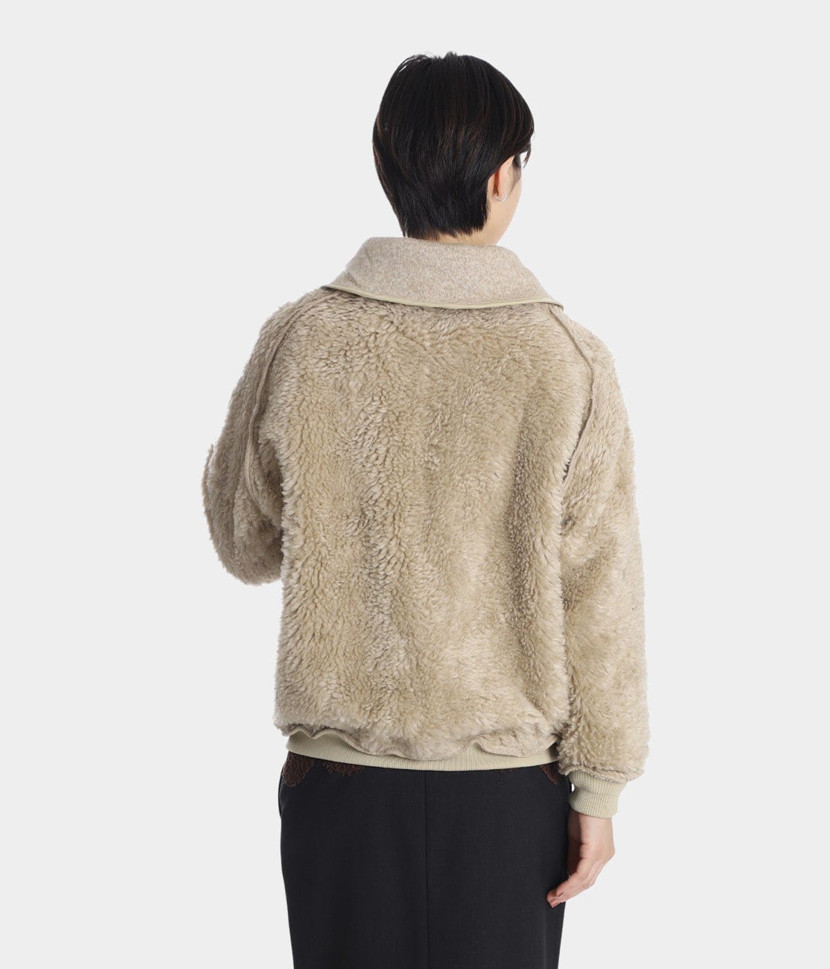 レディース】CORD REVERSIBLE BLOUSON_removal boa liner