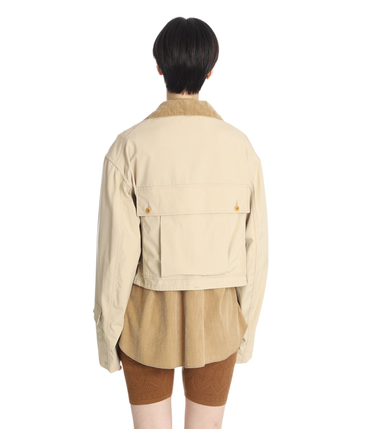 レディース】POPLIN SHORT JACKET | FUMIKA_UCHIDA(フミカ