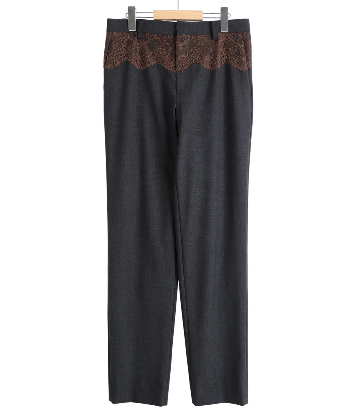 レディース】SUITING LACE WAIST PANTS | FUMIKA_UCHIDA(フミカ ウチダ