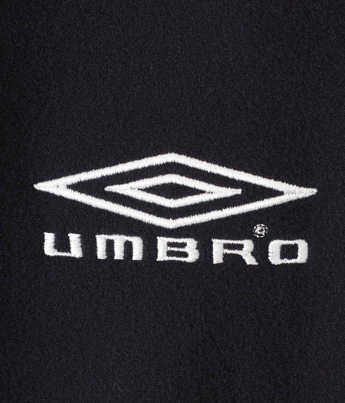 本物の comoli umbro F.C フリース プルオーバー Lサイズ ネイビー