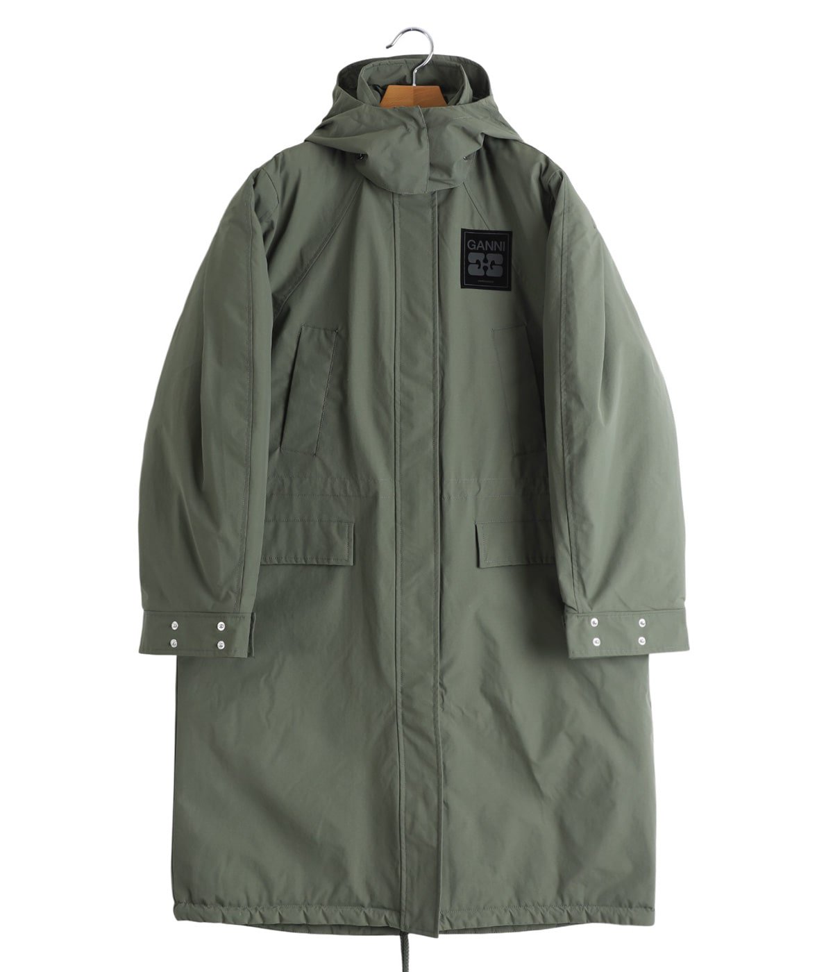 レディース】Ripstop Tri-Layer Parka Coat | GANNI(ガニー