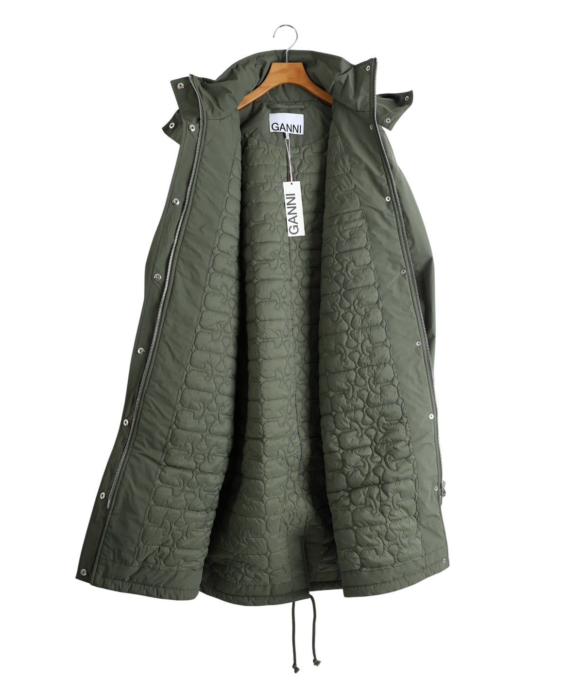 レディース】Ripstop Tri-Layer Parka Coat | GANNI(ガニー