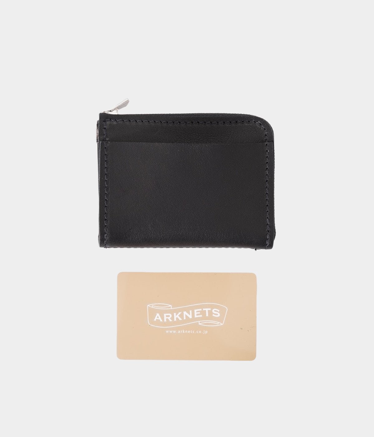 グイディ ショートウォレット C8-Kangaroo black GUIDI CROCODILE