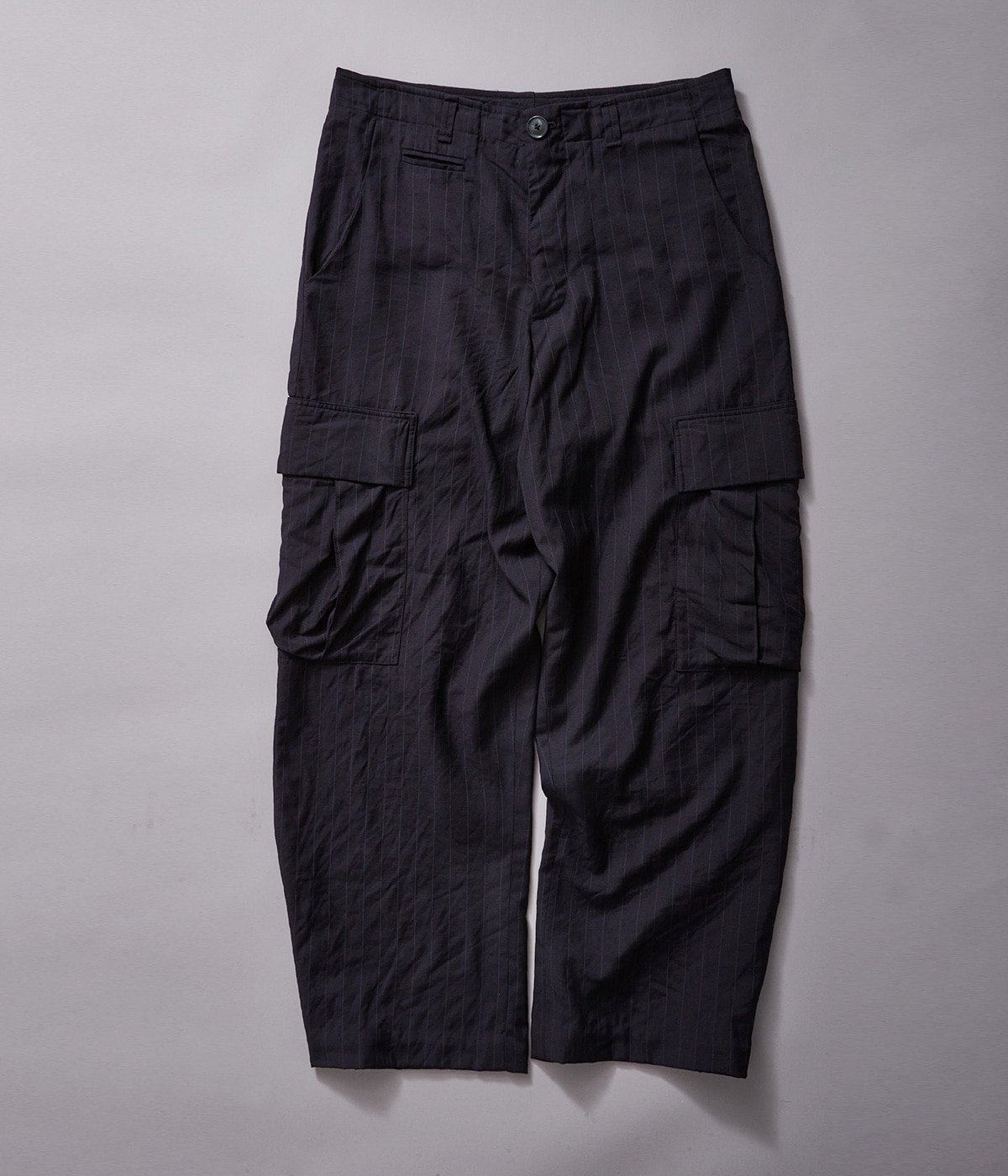 stripe cago full length pants | GEOFFREY B.SMALL(ジェフリー B