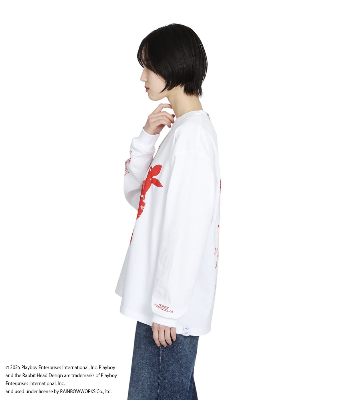 model（166cm） 着用サイズ：M