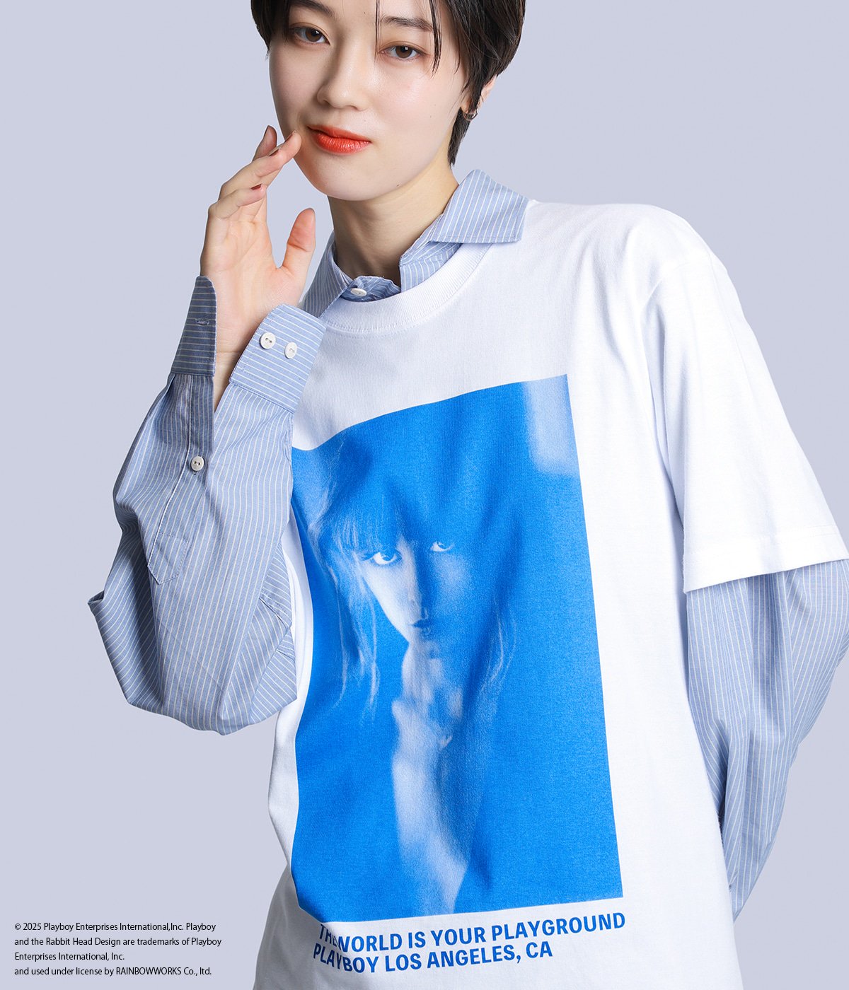 WP Limited Series PLAYBOY PHOTO2 | WP(ダブリューピー) / トップス