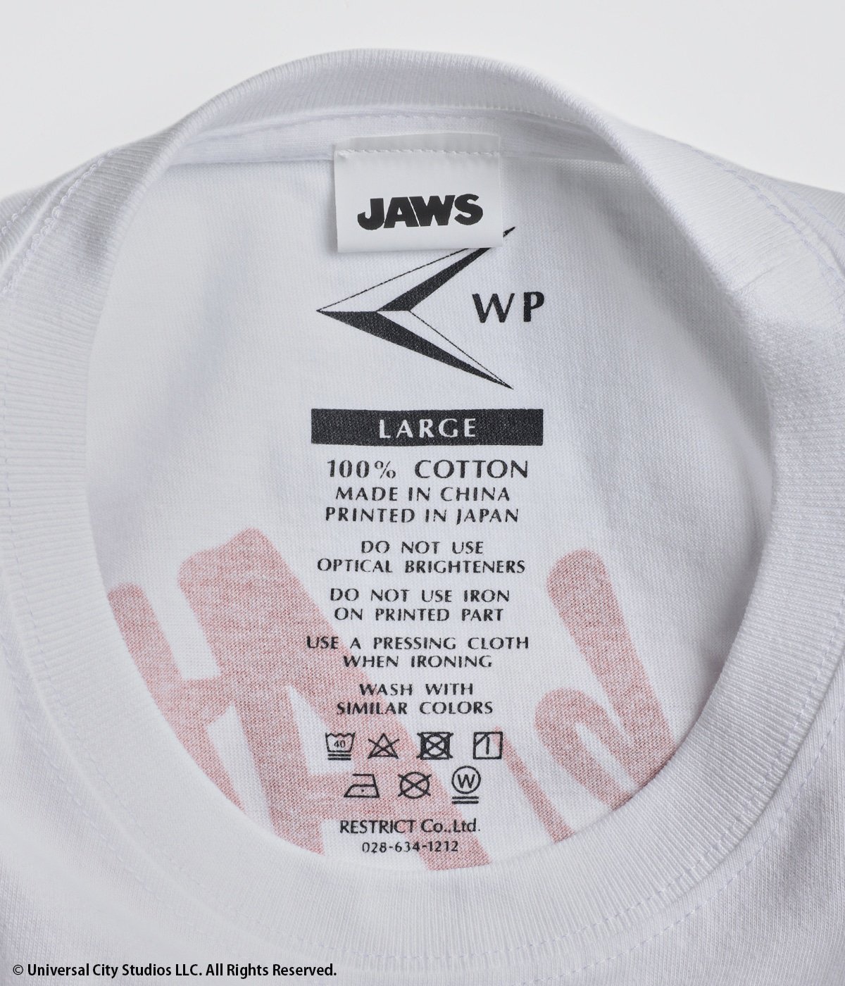 WP Limited Series JAWS SharkAttack TEE02 | WP(ダブリューピー
