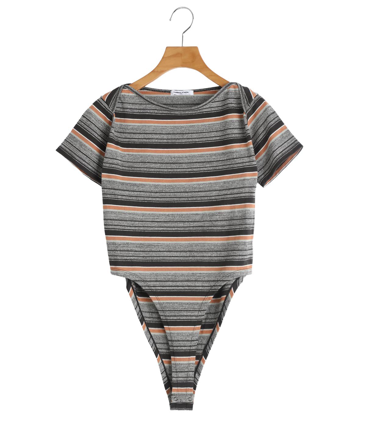 レディース】Grandrelle multi stripe bodysuit | FUMIKA_UCHIDA