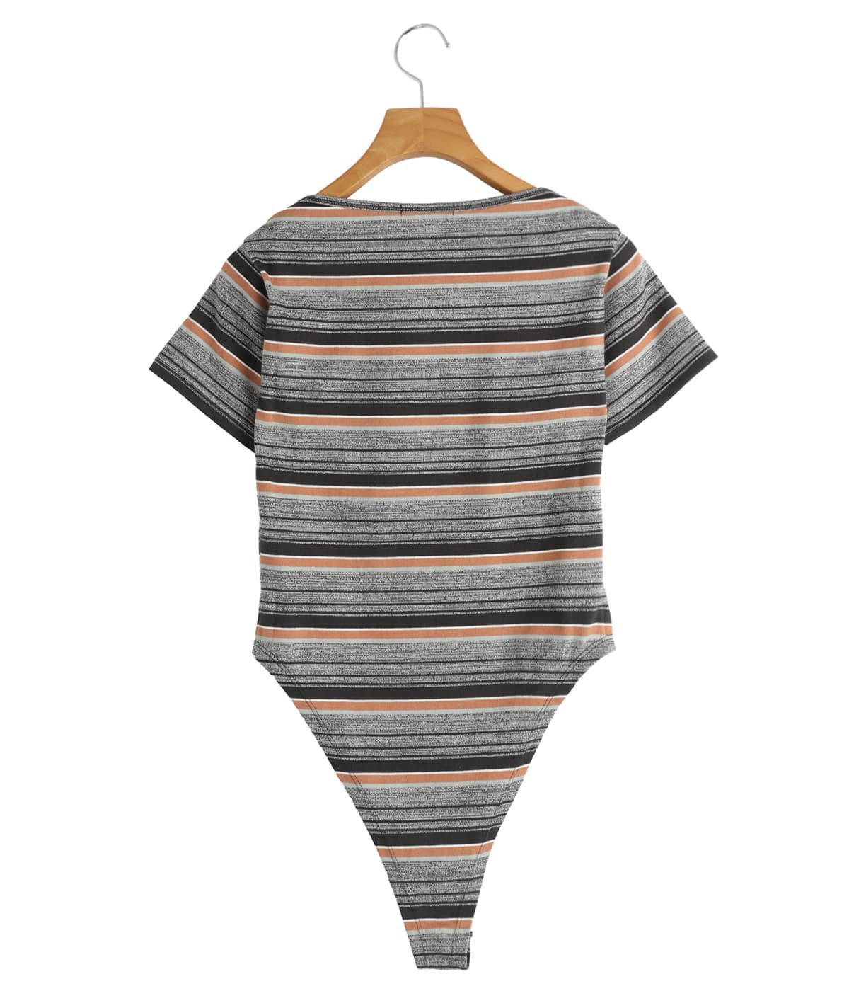 レディース】Grandrelle multi stripe bodysuit | FUMIKA_UCHIDA