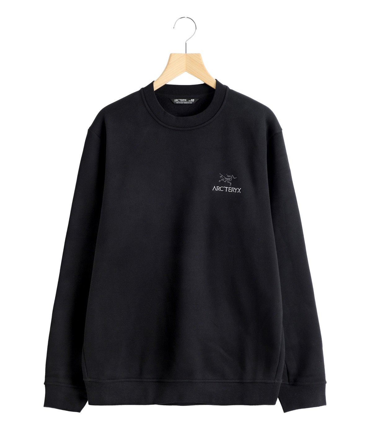 ARC'TERYX アークテリクス　メンズ　スウェット　黒　M Emblem Fleece Crew M | ARC'TERYX(アークテリクス) / トップス