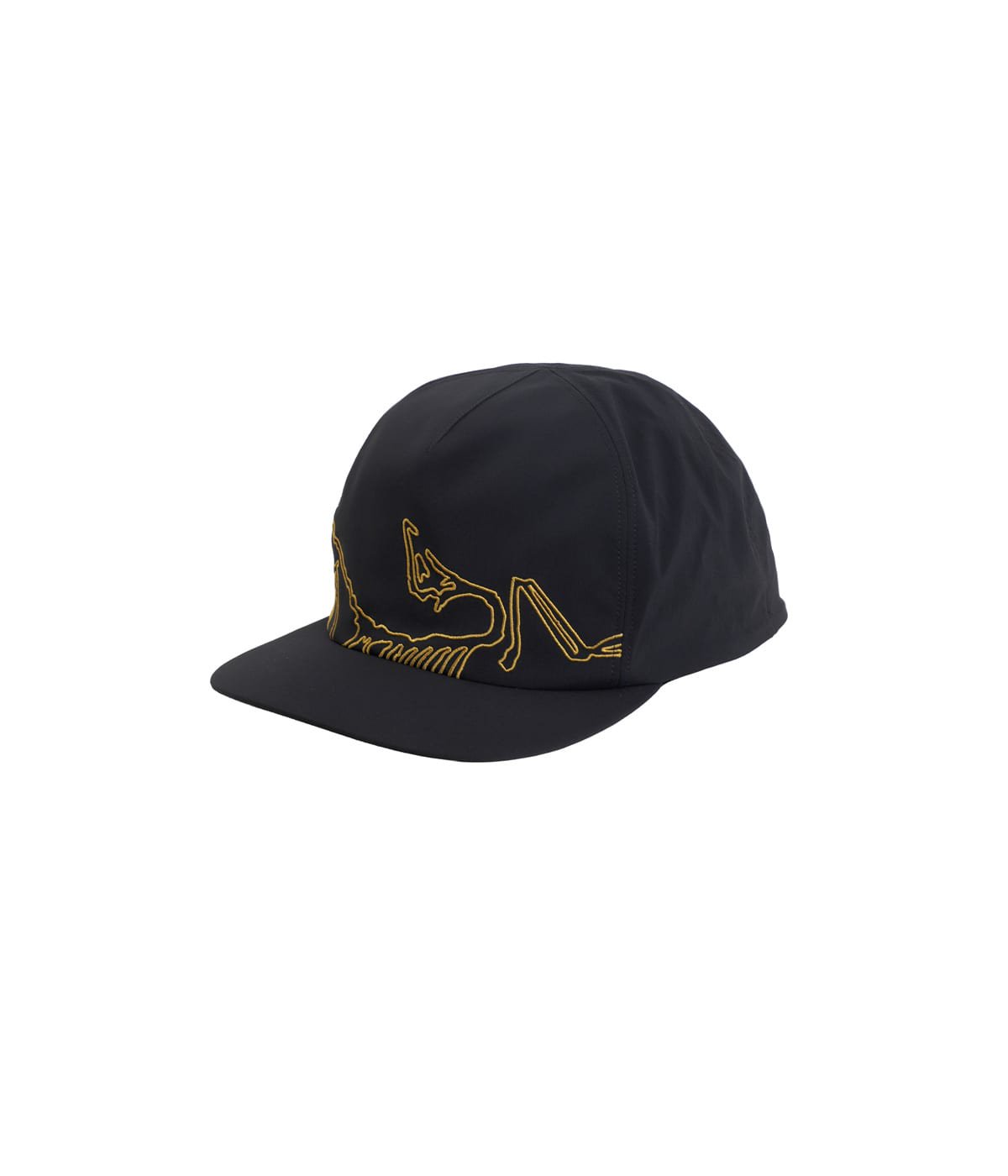 Arc’teryx アークテリクス　ビンテージ　キャップ　カナダ製　黒✖️金 ARC'TERYX - 【激レア】arc'teryx cap カナダ製 90s 1ldk 在原みゆ紀の
