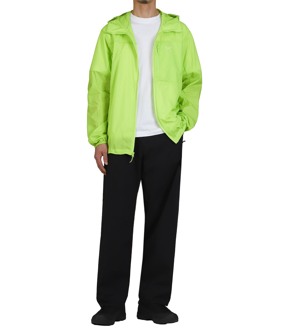 アークテリクス インセンドジャケット◆メンズSサイズ(実寸M程度)/ライム Squamish Hoody M（エクスクルーシブ） | ARC'TERYX(アークテリクス