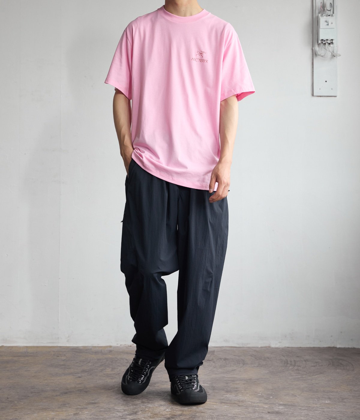 model（177cm） 着用サイズ：L