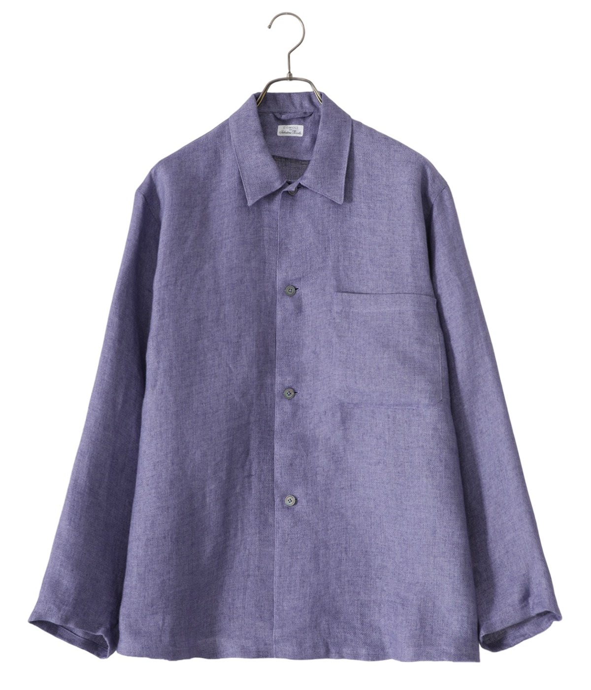 リネン シャツジャケット | COMOLI(コモリ) / トップス 長袖シャツ