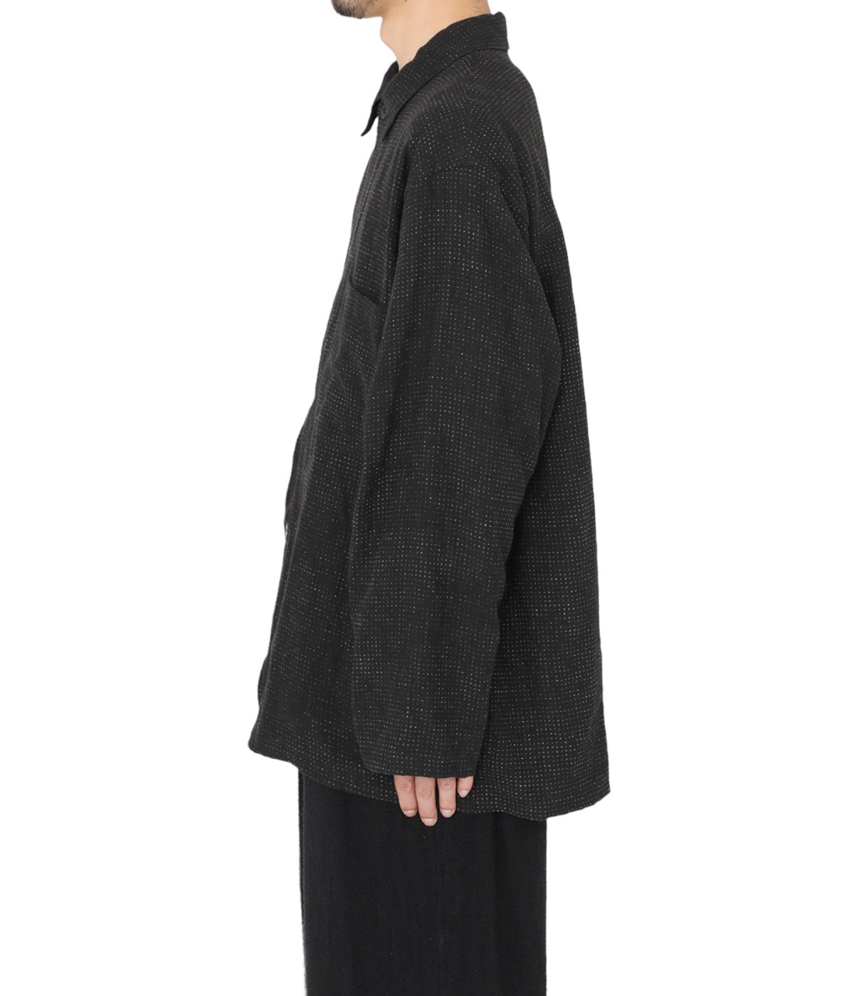 リネンドット シャツジャケット | COMOLI(コモリ) / トップス 長袖