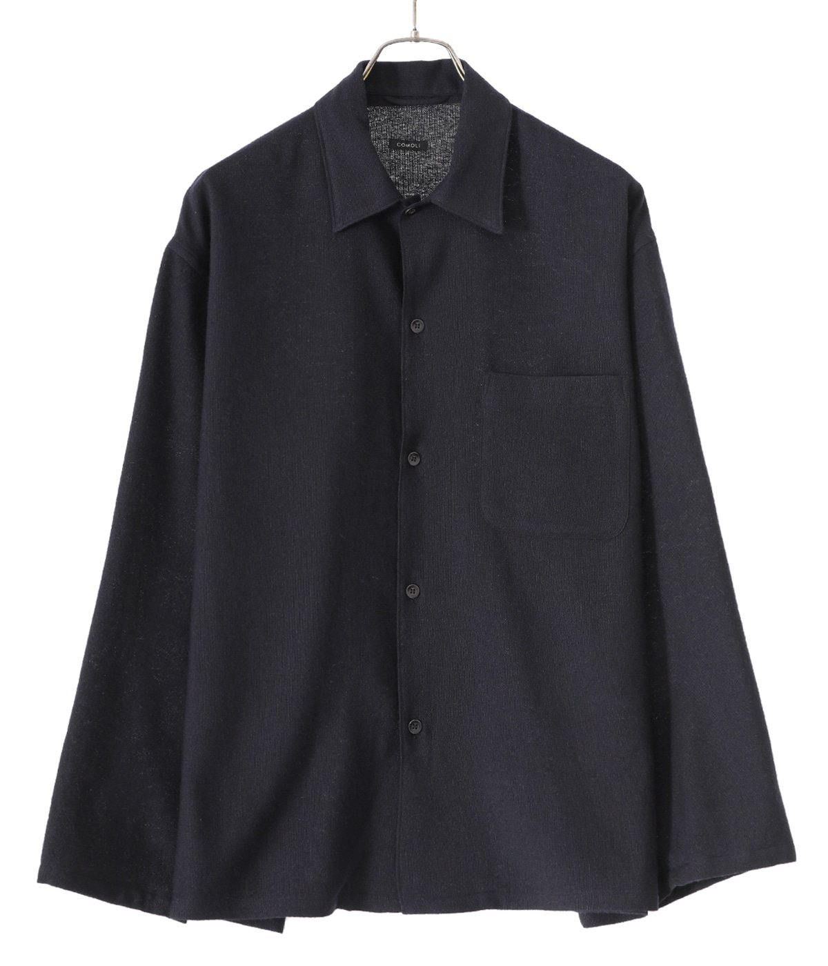 カシミヤ和紙 シャツジャケット | COMOLI(コモリ) / トップス 長袖 