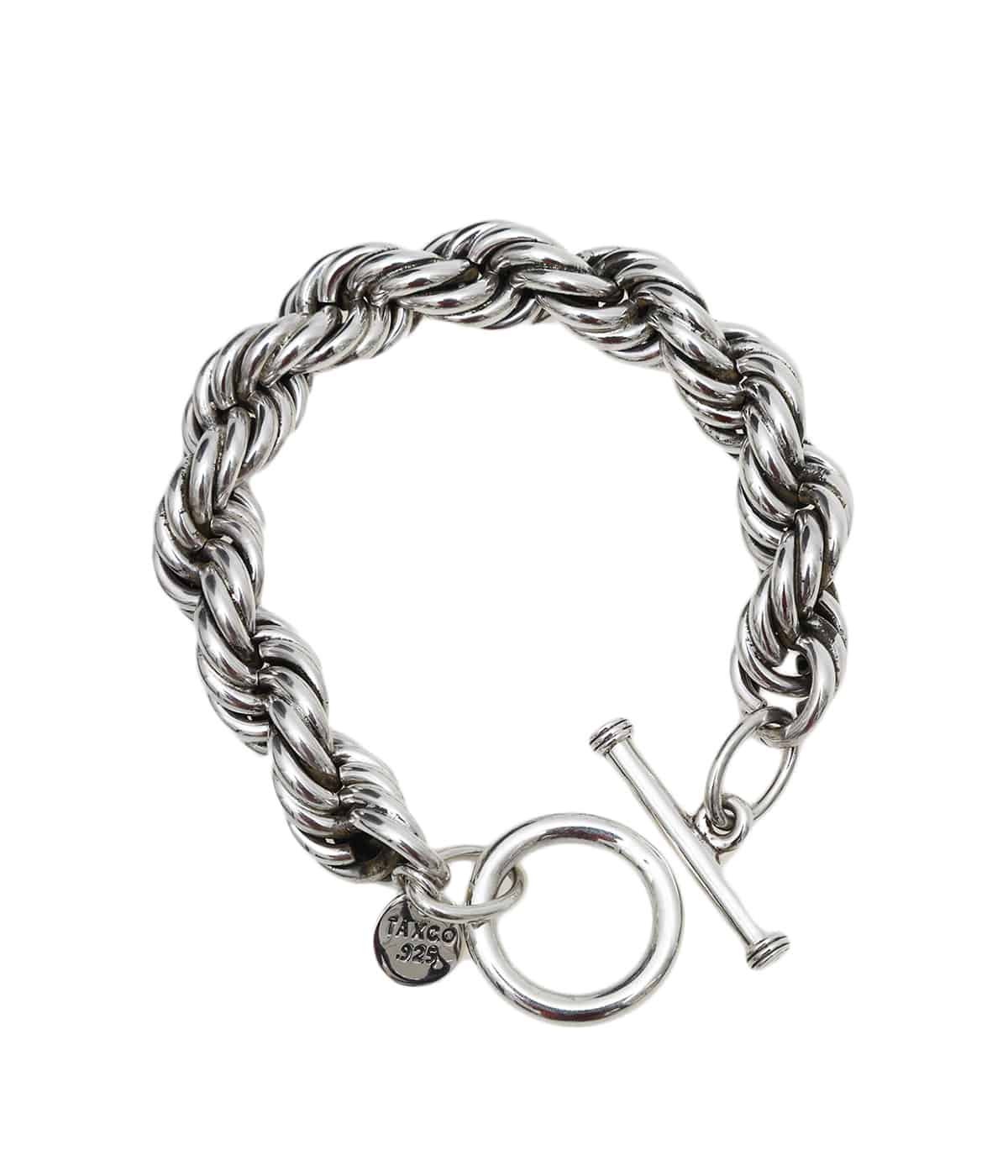 twist link bracelet -14mm- | XOLO JEWELRY(ショロ ジュエリー