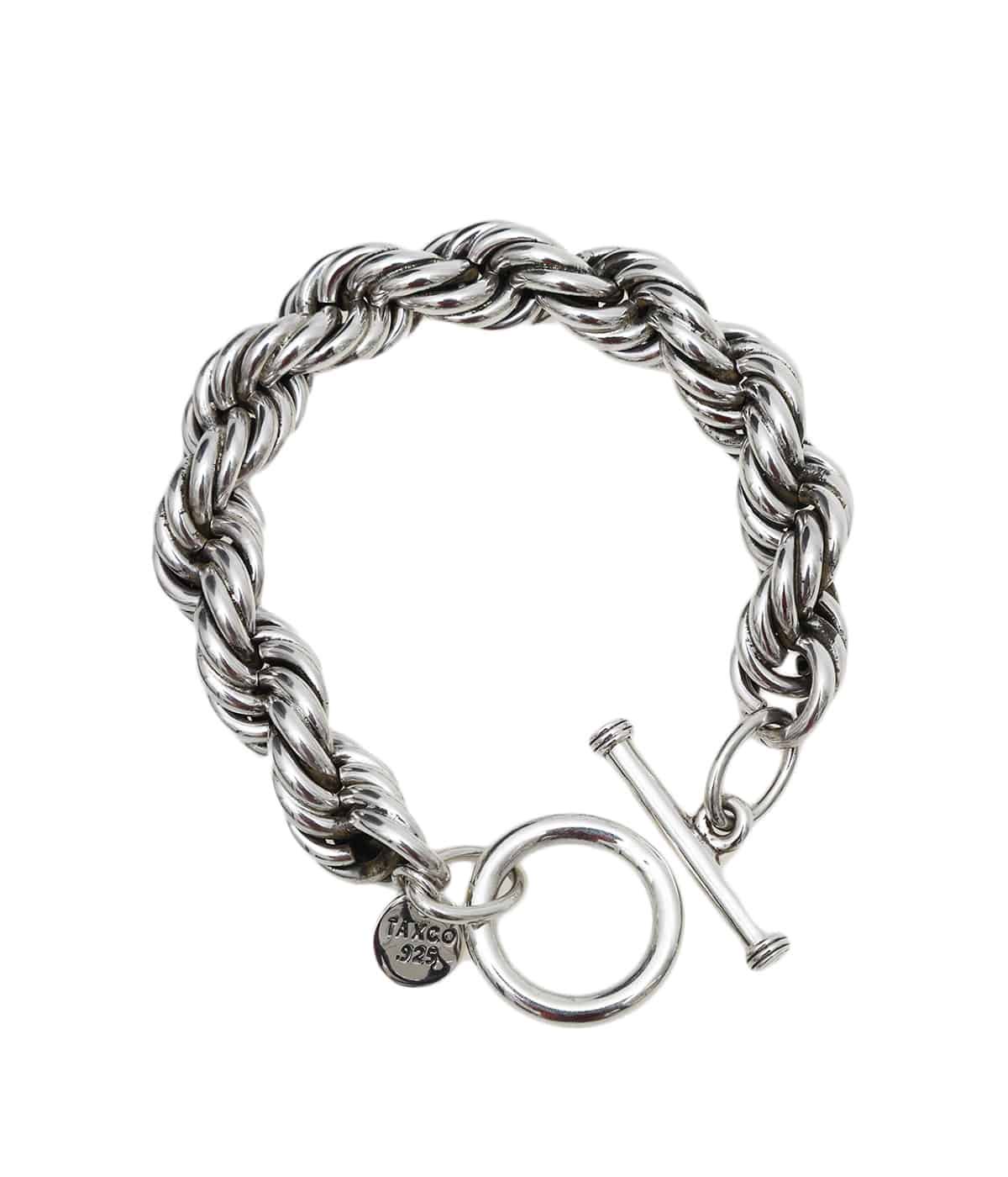 twist link bracelet -14mm- | XOLO JEWELRY(ショロ ジュエリー 