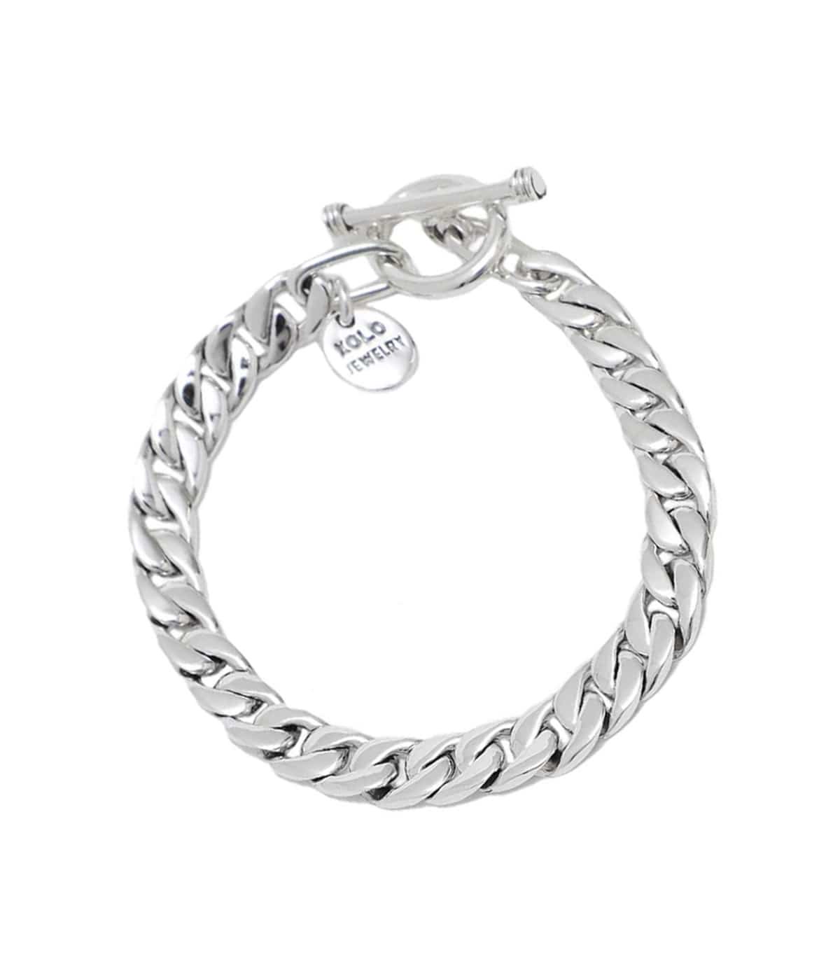 XOLO JEWELRY basic link bracelet-8mm-