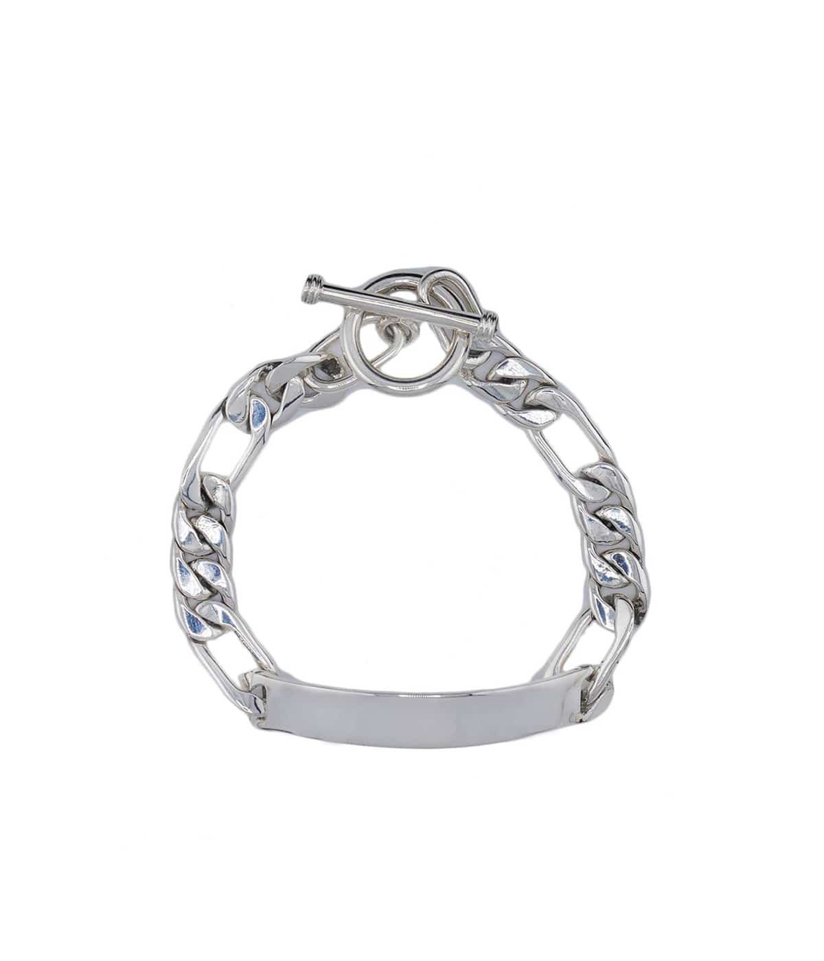 I.D Figaro Link Bracelet -8mm- | XOLO JEWELRY(ショロ ジュエリー 