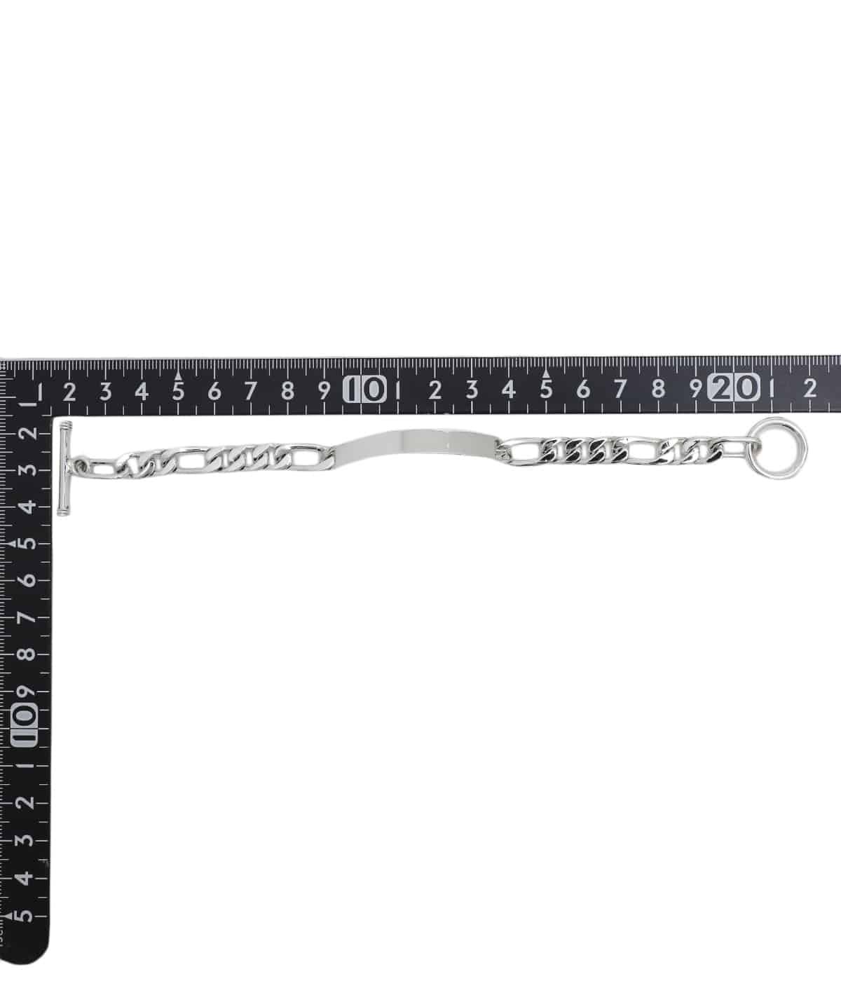 I.D Figaro Link Bracelet -8mm- | XOLO JEWELRY(ショロ ジュエリー