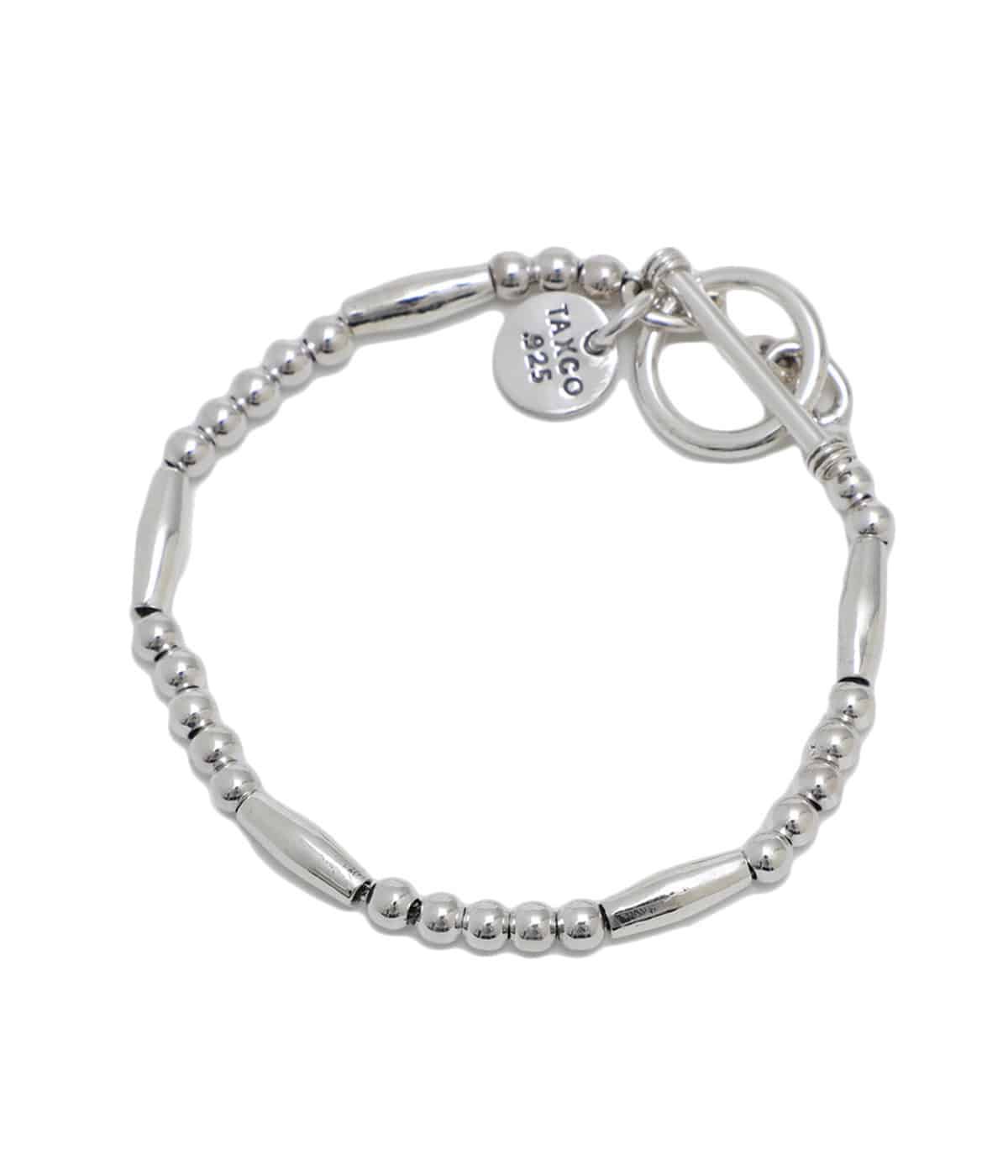 Multi Bead Link Bracelet 4mm XOLO JEWELRY(ショロ ジュエリー) / アクセサリー ブレスレット (メンズ)の通販