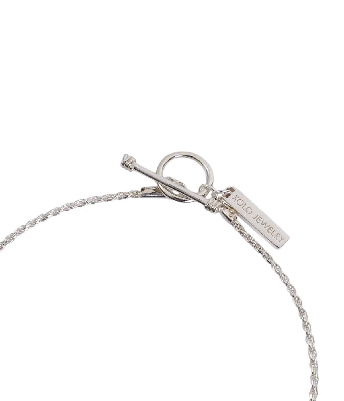 【美品】XOLO TINY FRENCH ROPE LINK ネックレス XOLO ネックレス XOLO: TINY FRENCH ROPE LINK メンズ