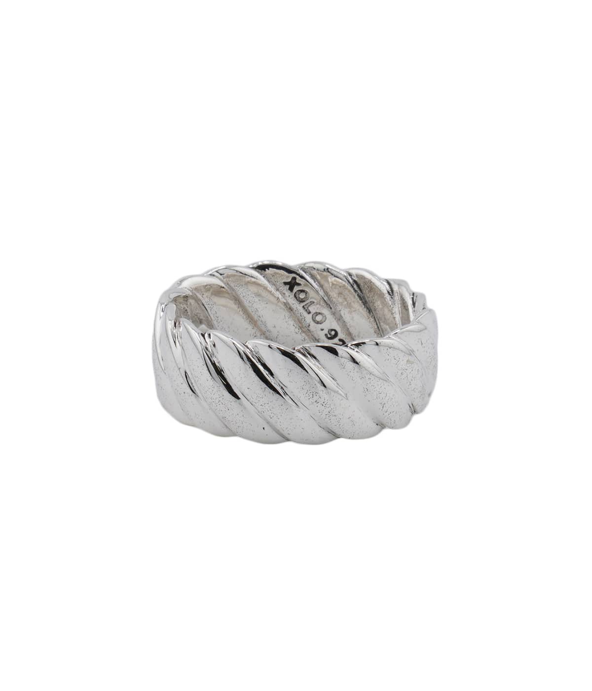 XOLO JEWELRY  Wide Rope Ring
