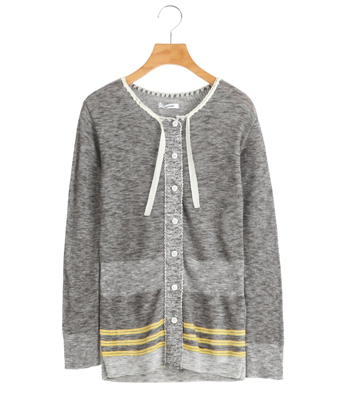レディース】Slub Knit Cardigan | FUMIKA_UCHIDA(フミカ ウチダ
