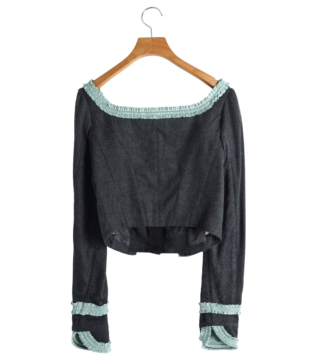 レディース】Silk Shaggy Corset Top | FUMIKA_UCHIDA(フミカ ウチダ