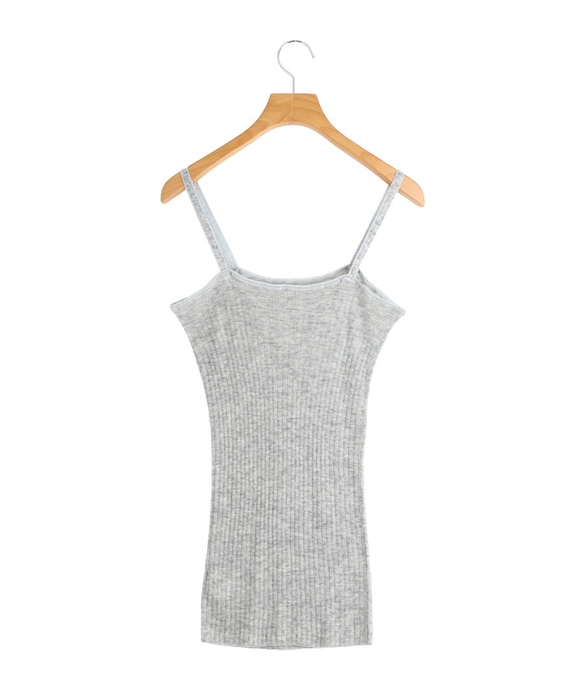 レディース】Gauze Drop-needle Ribbed Cami Sweater | FUMIKA_UCHIDA