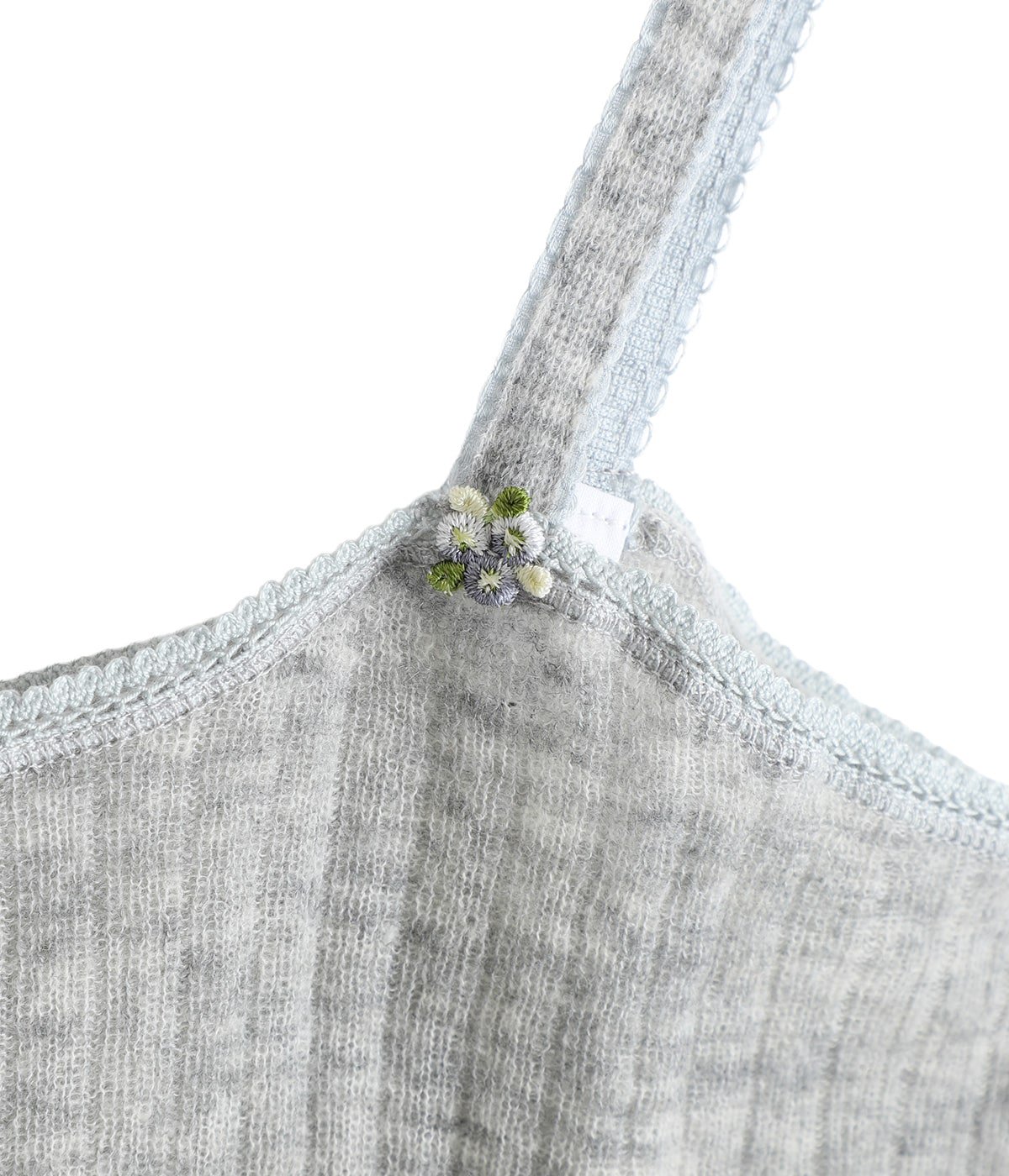 レディース】Gauze Drop-needle Ribbed Cami Sweater | FUMIKA_UCHIDA