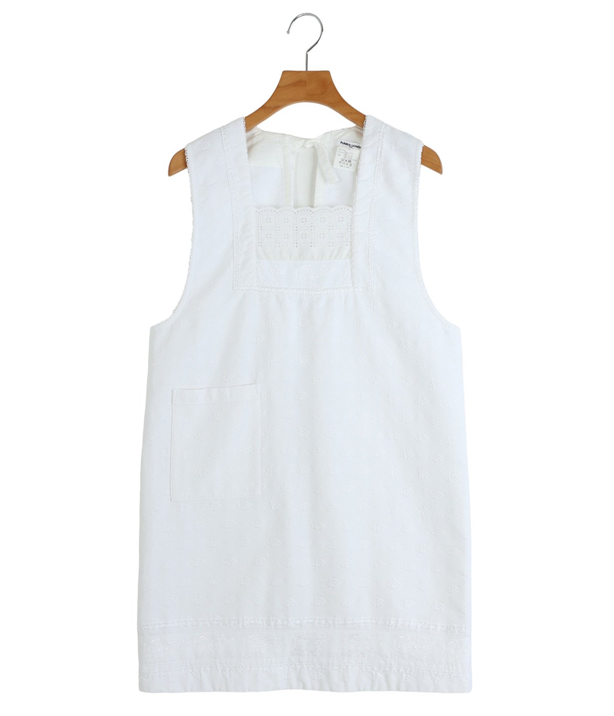 レディース】Matelasse Apron Dress | FUMIKA_UCHIDA(フミカ ウチダ