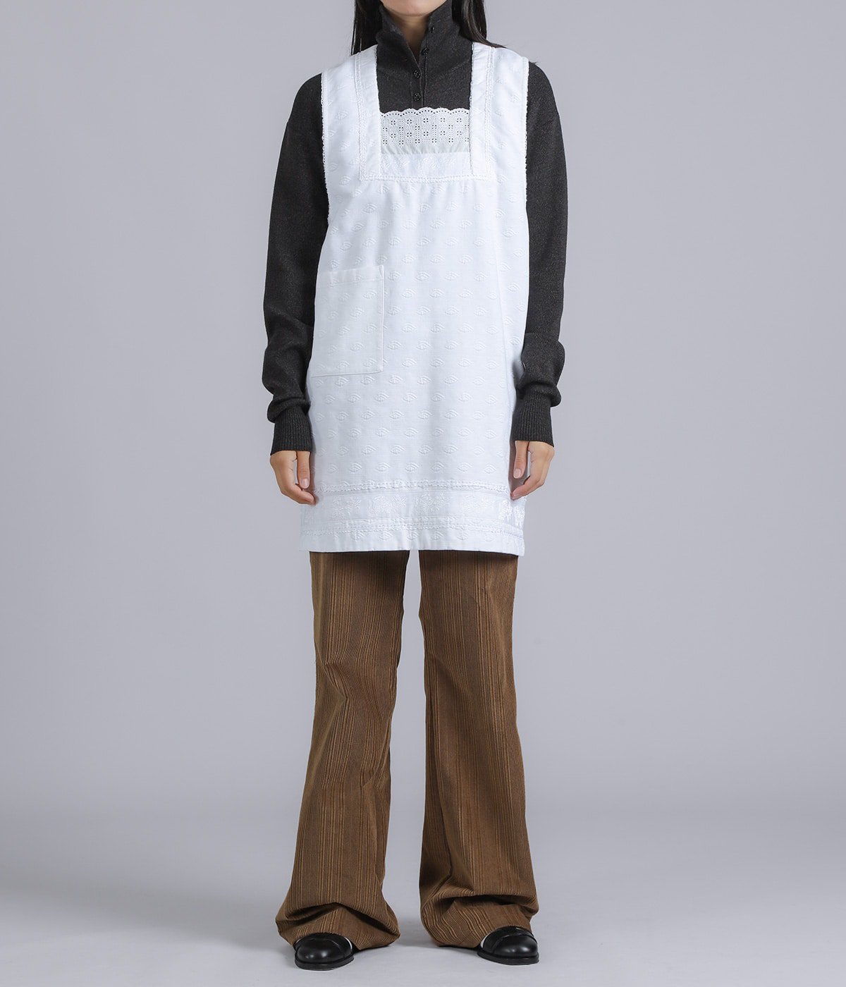 レディース】Matelasse Apron Dress | FUMIKA_UCHIDA(フミカ ウチダ