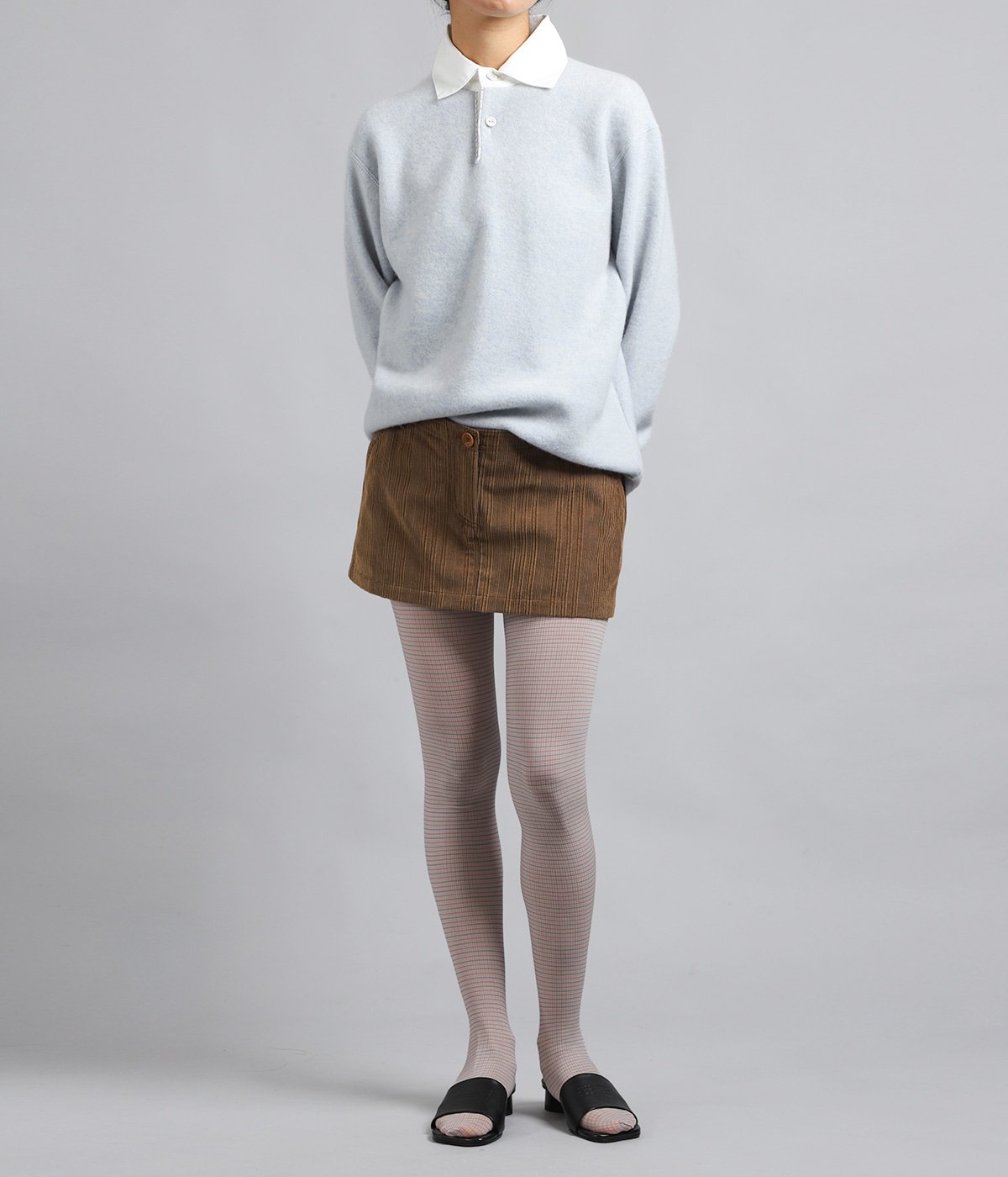 model（162cm） 着用サイズ：36
