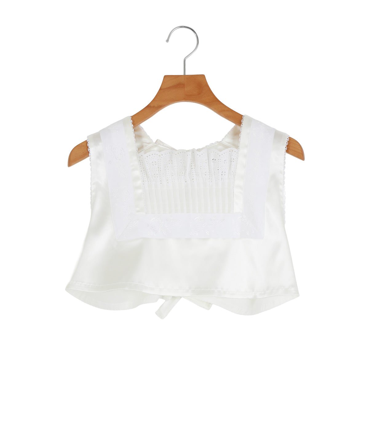 レディース】Stretch Satin Bib Top | FUMIKA_UCHIDA(フミカ ウチダ