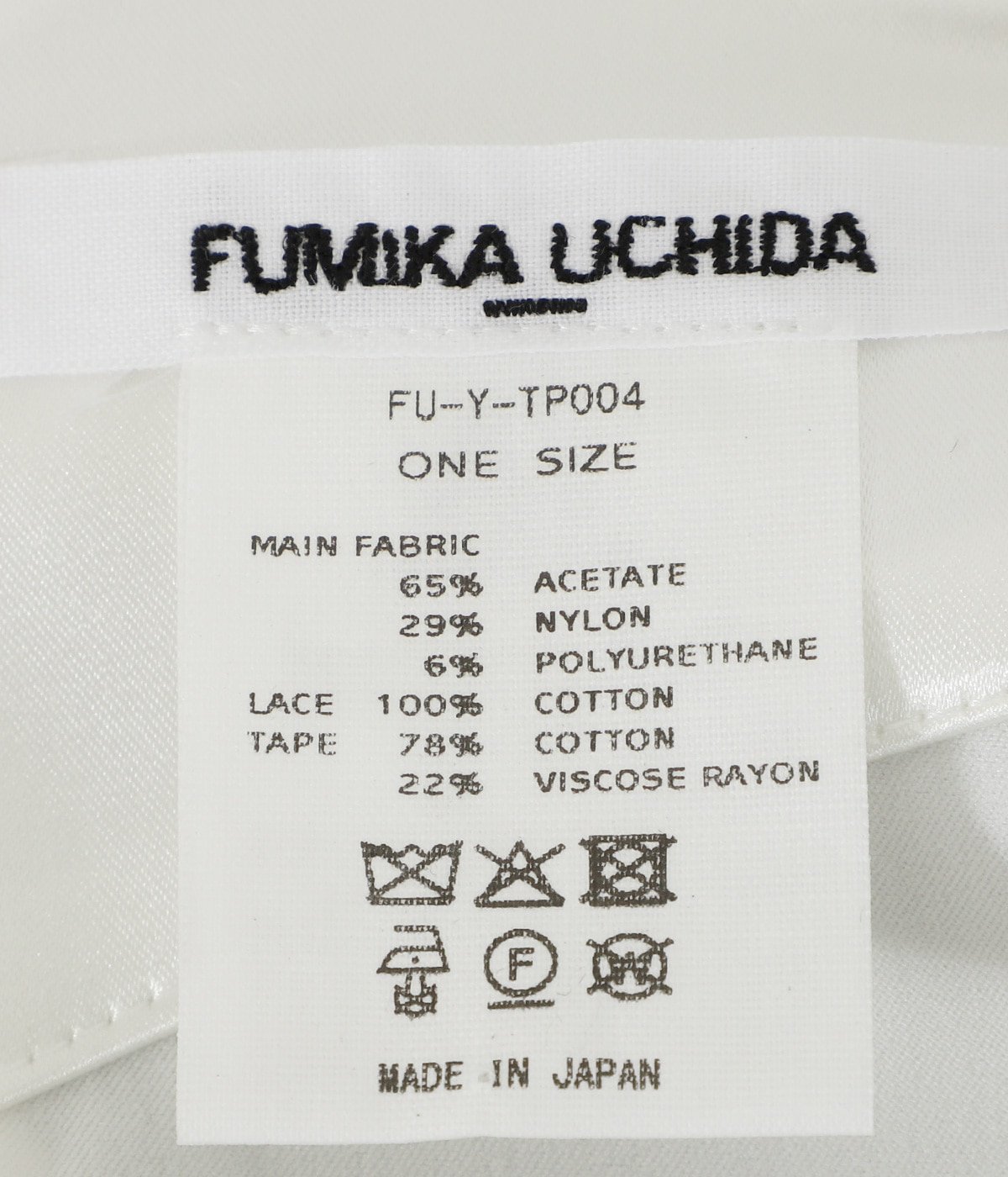 レディース】Stretch Satin Bib Top | FUMIKA_UCHIDA(フミカ ウチダ