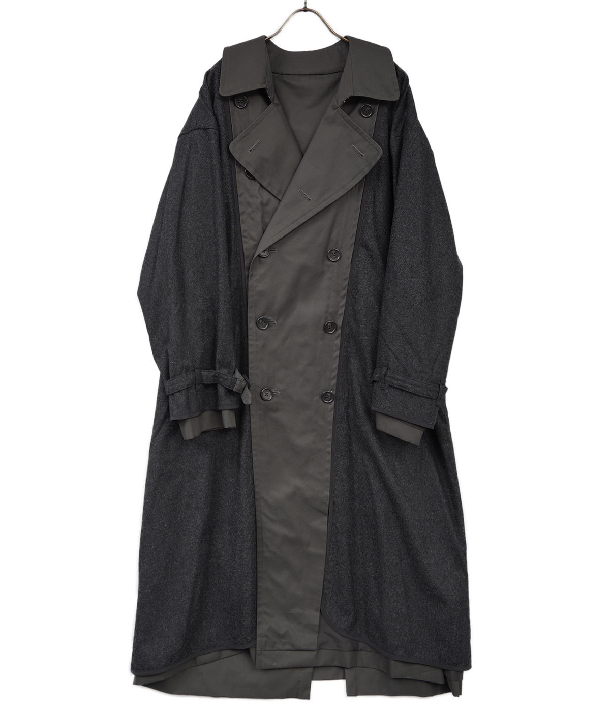 yoke REVERSIBLE TRENCH COAT | verdadcre.com