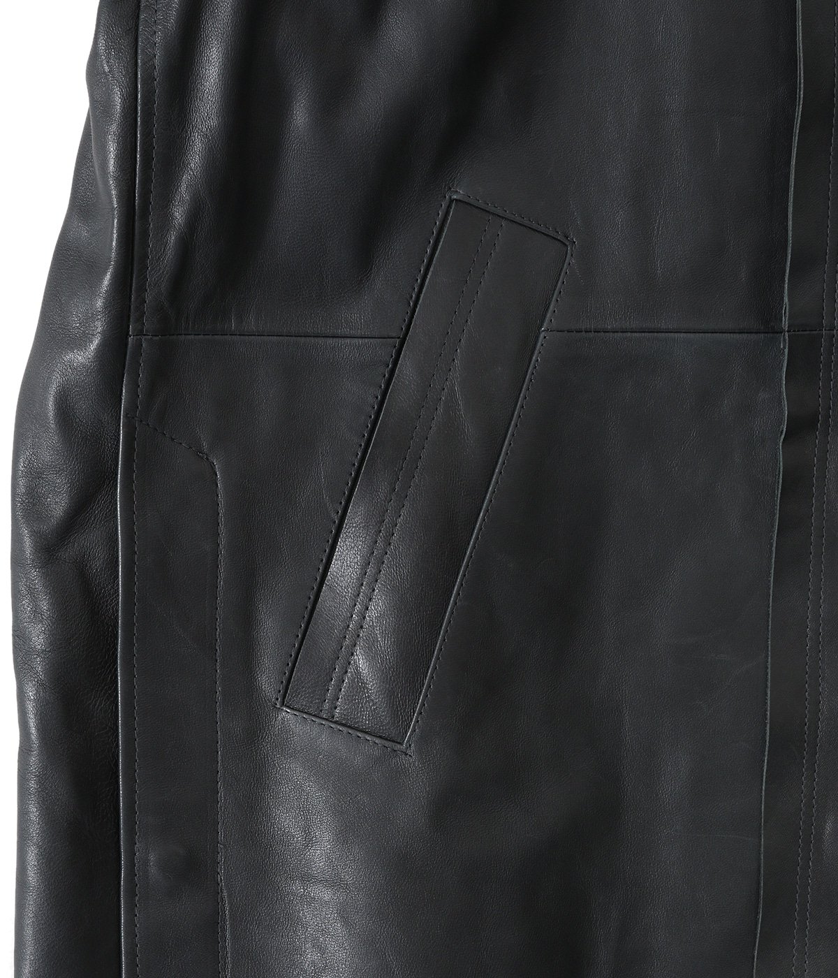 CUT-OFF LEATHER CAR COAT | YOKE(ヨーク) / アウター コート レザー