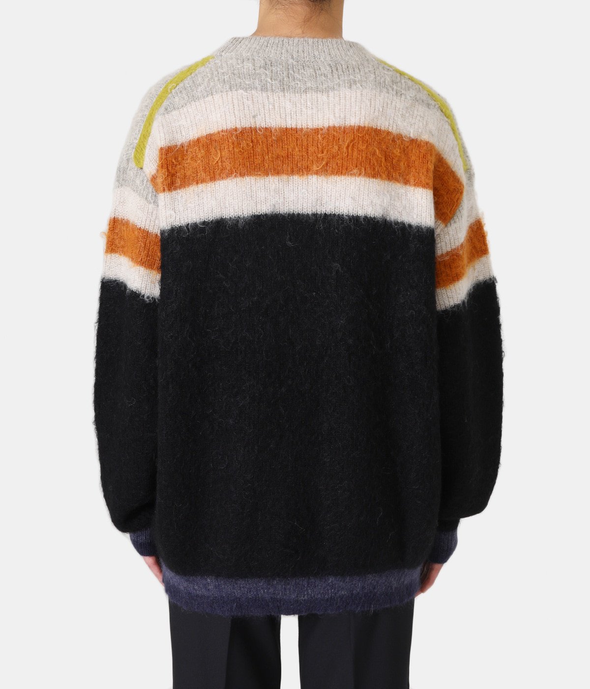 YOKE  STILL BORDER CREWNECK ニット