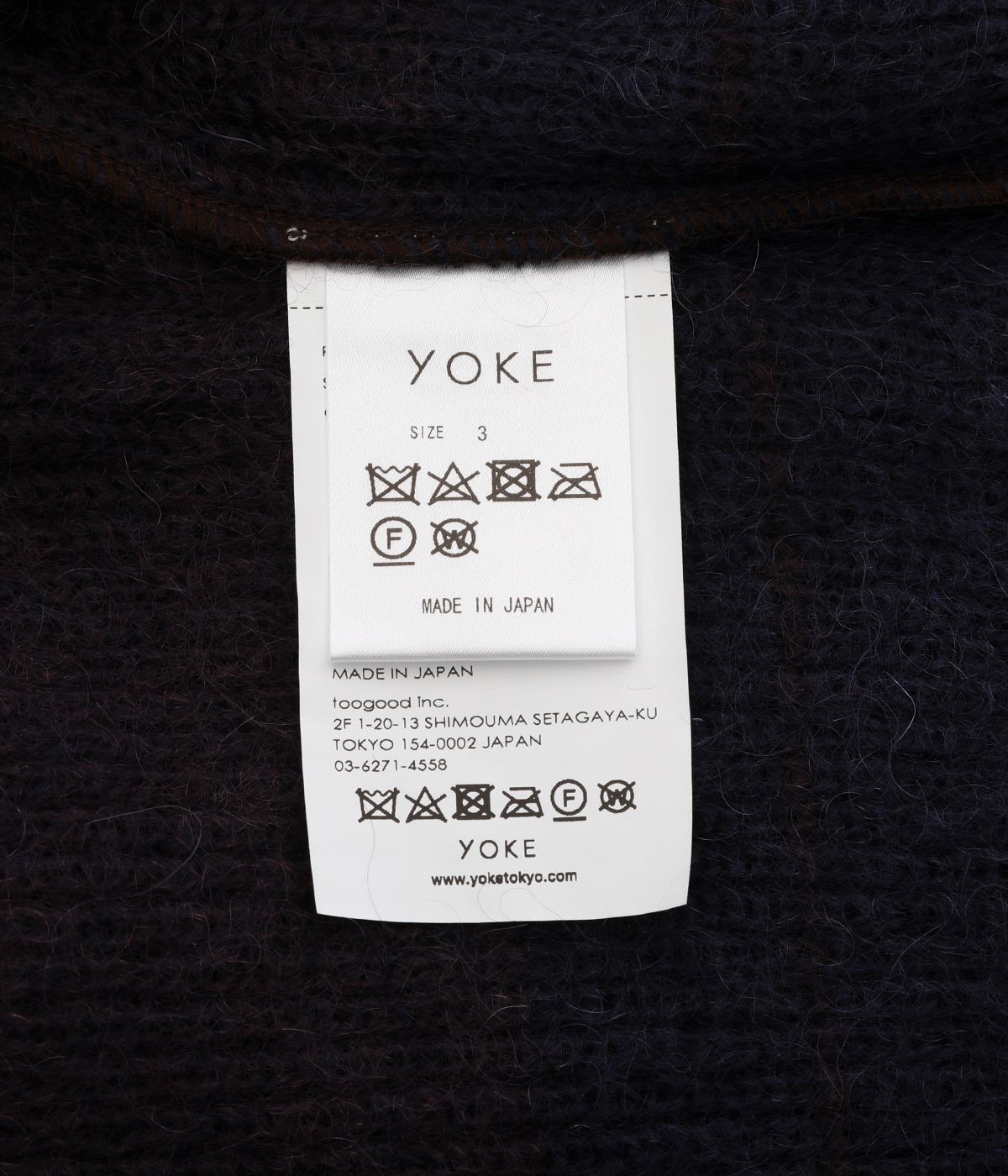 STILL BORDER CREWNECK | YOKE(ヨーク) / トップス ニット・セーター