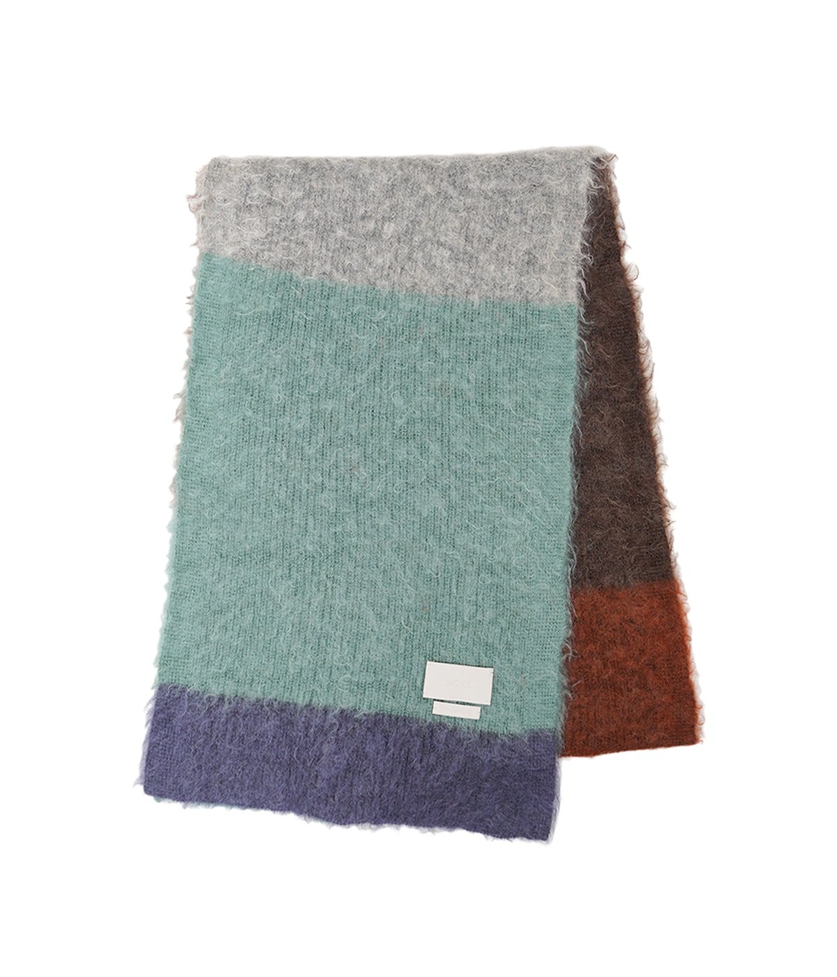 MOHAIR BORDER LONG STOLE