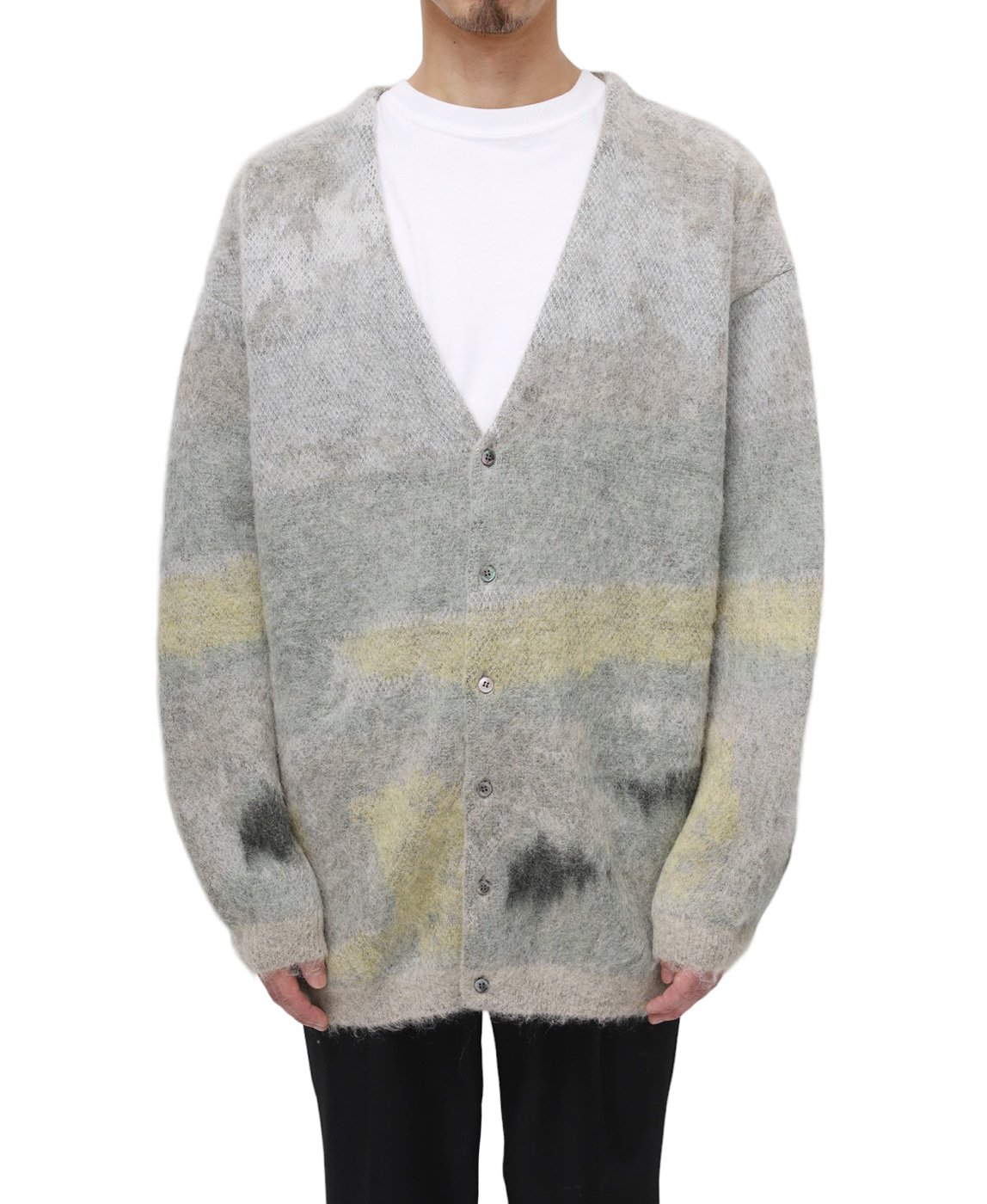 LANDSCAPE MOHAIR JACQUARD CARDIGAN | YOKE(ヨーク) / トップス