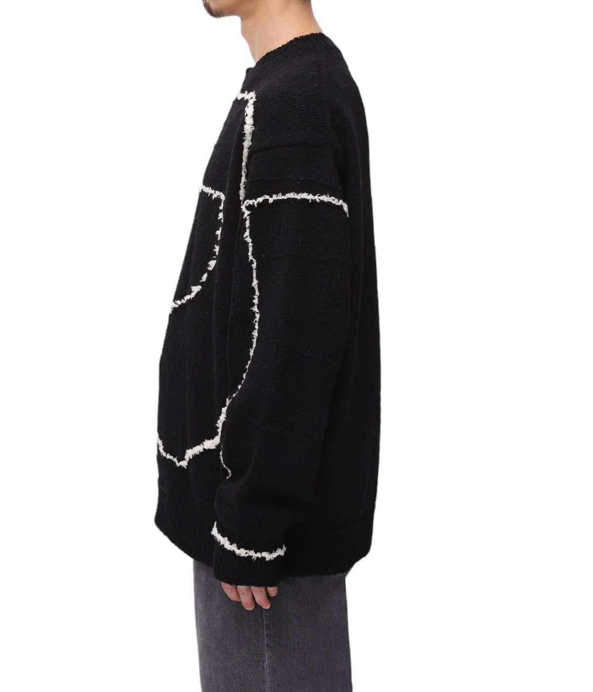 CONTINUOUS LINE EMBROIDERY SWEATER | YOKE(ヨーク) / トップス